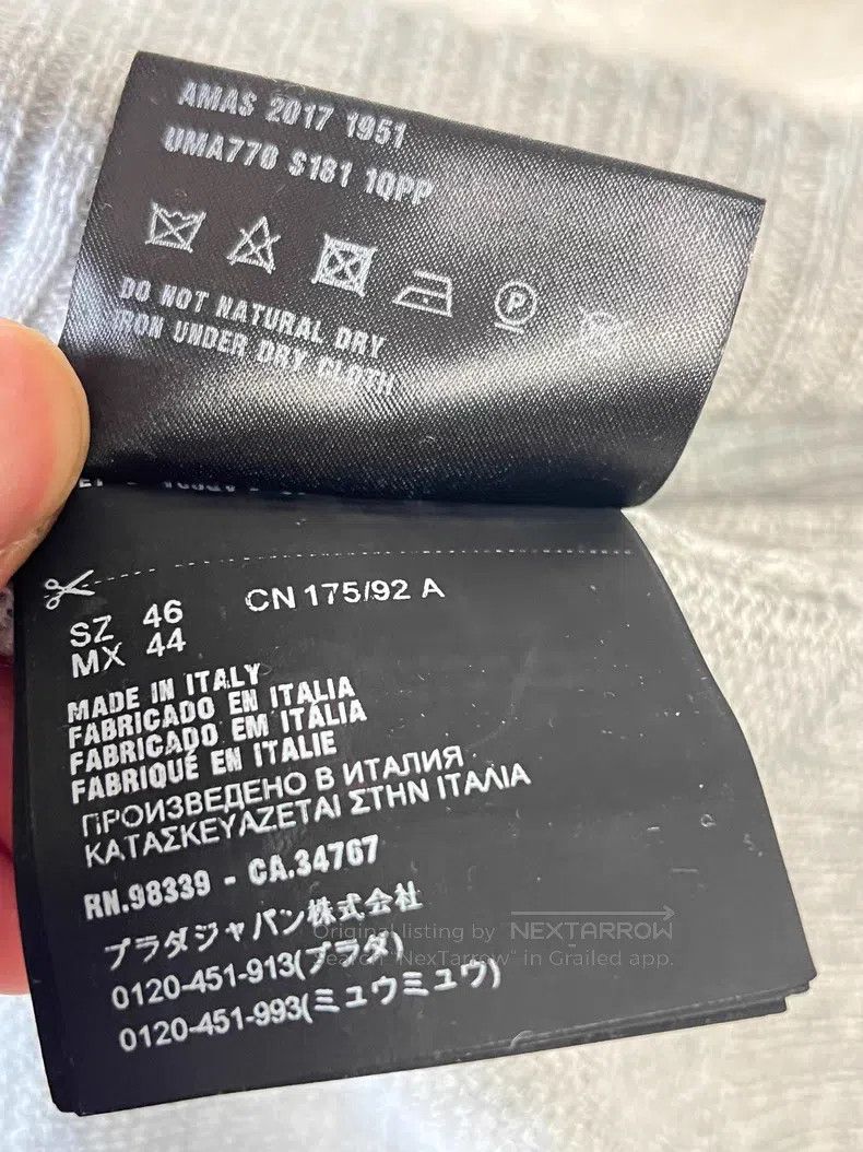 Prada Prada Grey knitwear Size US S / EU 44-46 / 1 - 6 Thumbnail
