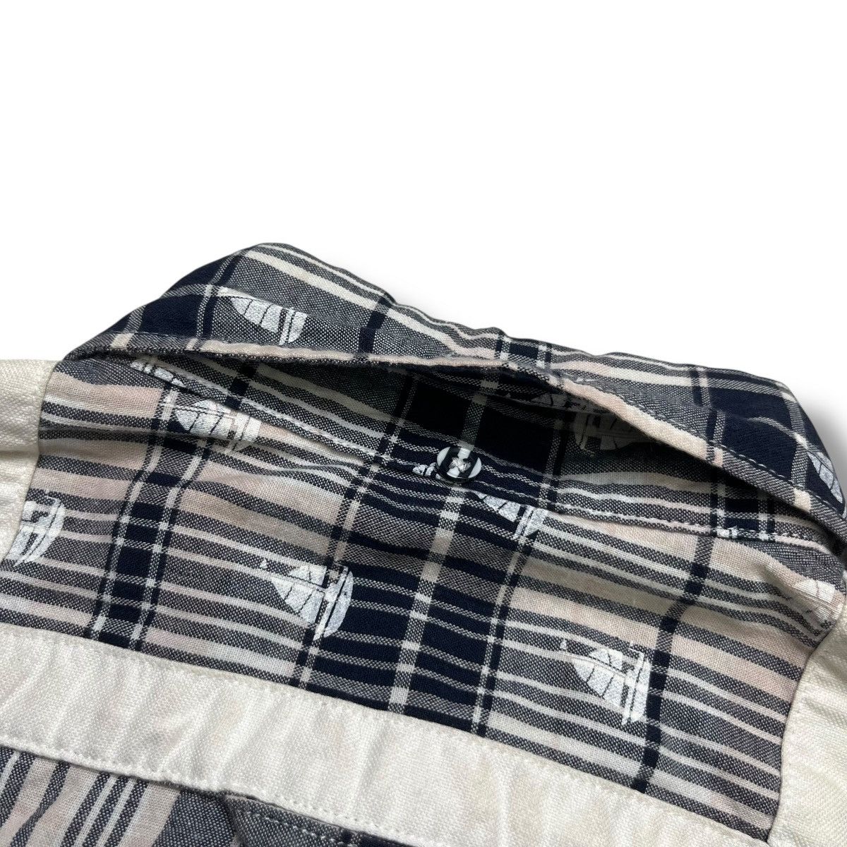 Thom Browne Thom Browne x Koe Plaid shirt with subtle sailboat print ⚓ Size US L / EU 52-54 / 3 - 13 Thumbnail