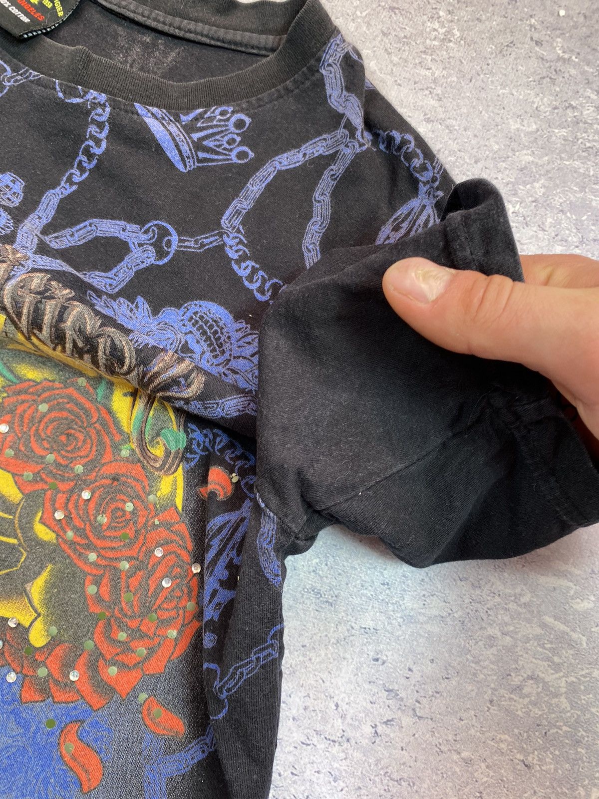 Christian Audigier × Japanese Brand Christian Audigier t-shirt with big logo Size US L / EU 52-54 / 3 - 10 Thumbnail