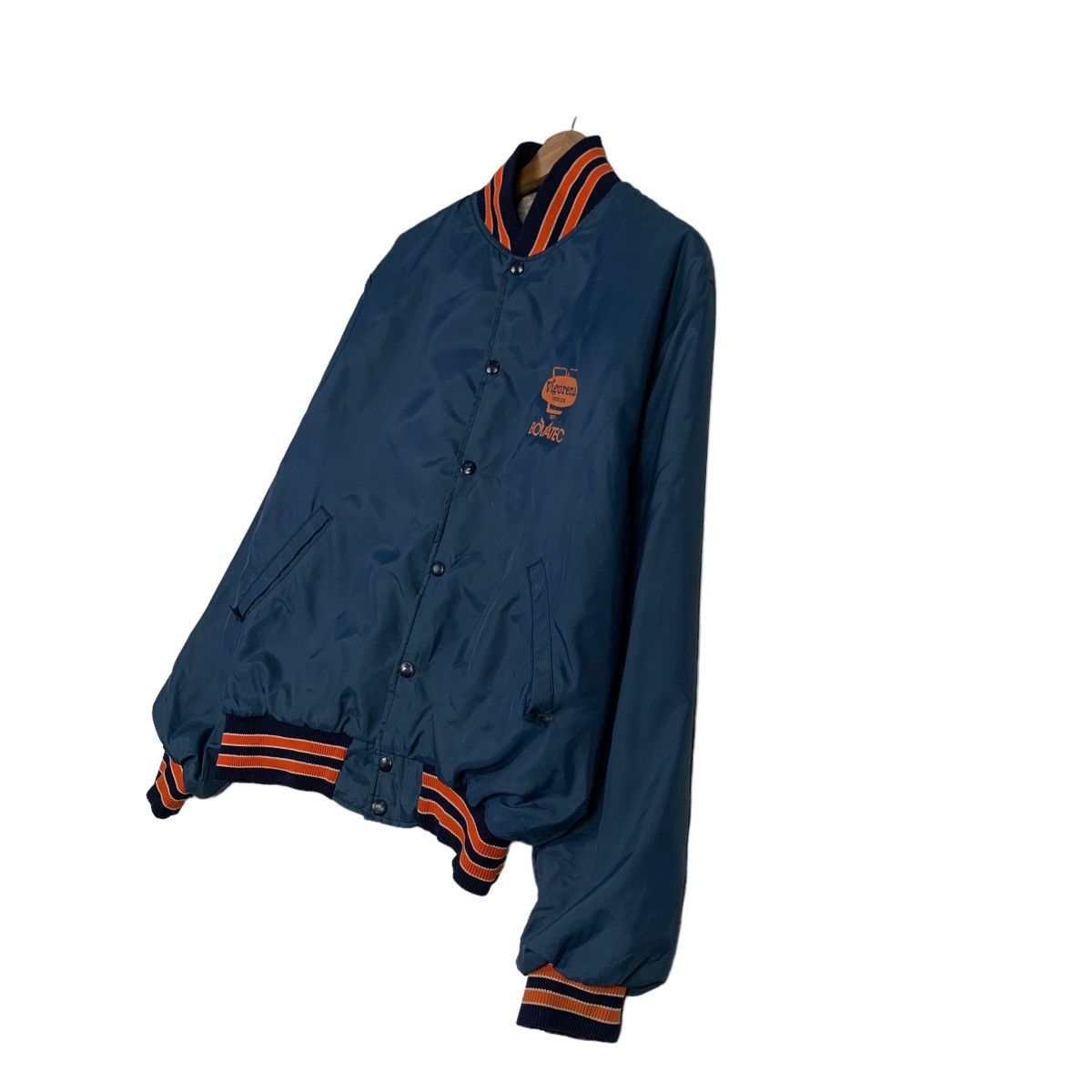 Vintage Don-Jac VIGORENA Feeds Bovatec Nylon Coach Jacket #0080-C5 Size US L / EU 52-54 / 3 - 2 Thumbnail