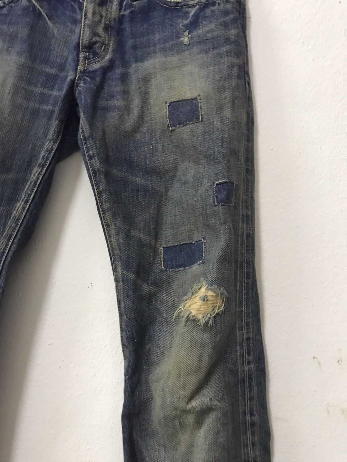 Hysteric Glamour Vintage hysteric glamour distressed style selvedge punk Size 30" / US 8 / IT 44 - 15 Thumbnail
