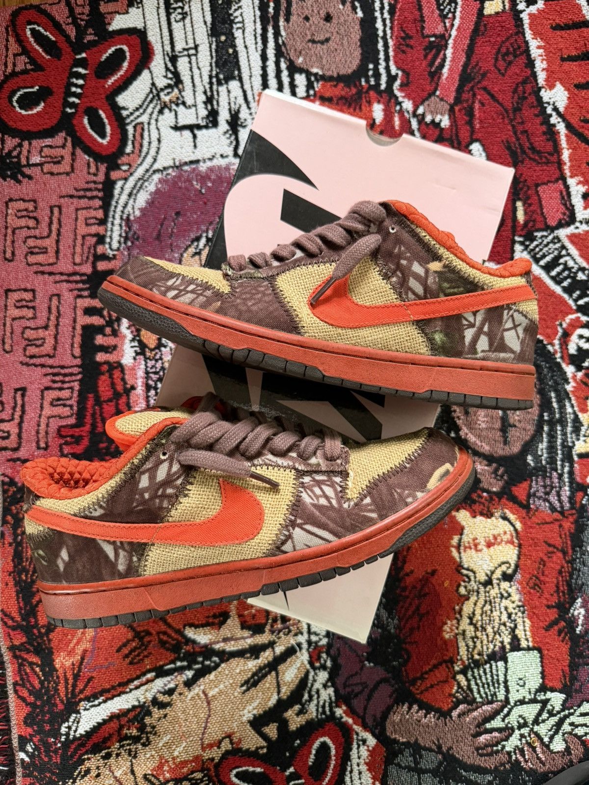 Nike Nike sb dunk low - reese forbes hunter Size US 11 / EU 44 - 1 Thumbnail