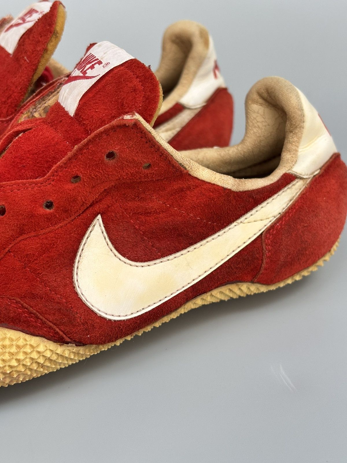 Nike Collector’s Piece! 1980s Nike Americas Track Suede Spikes Size US 7 / EU 40 - 11 Thumbnail