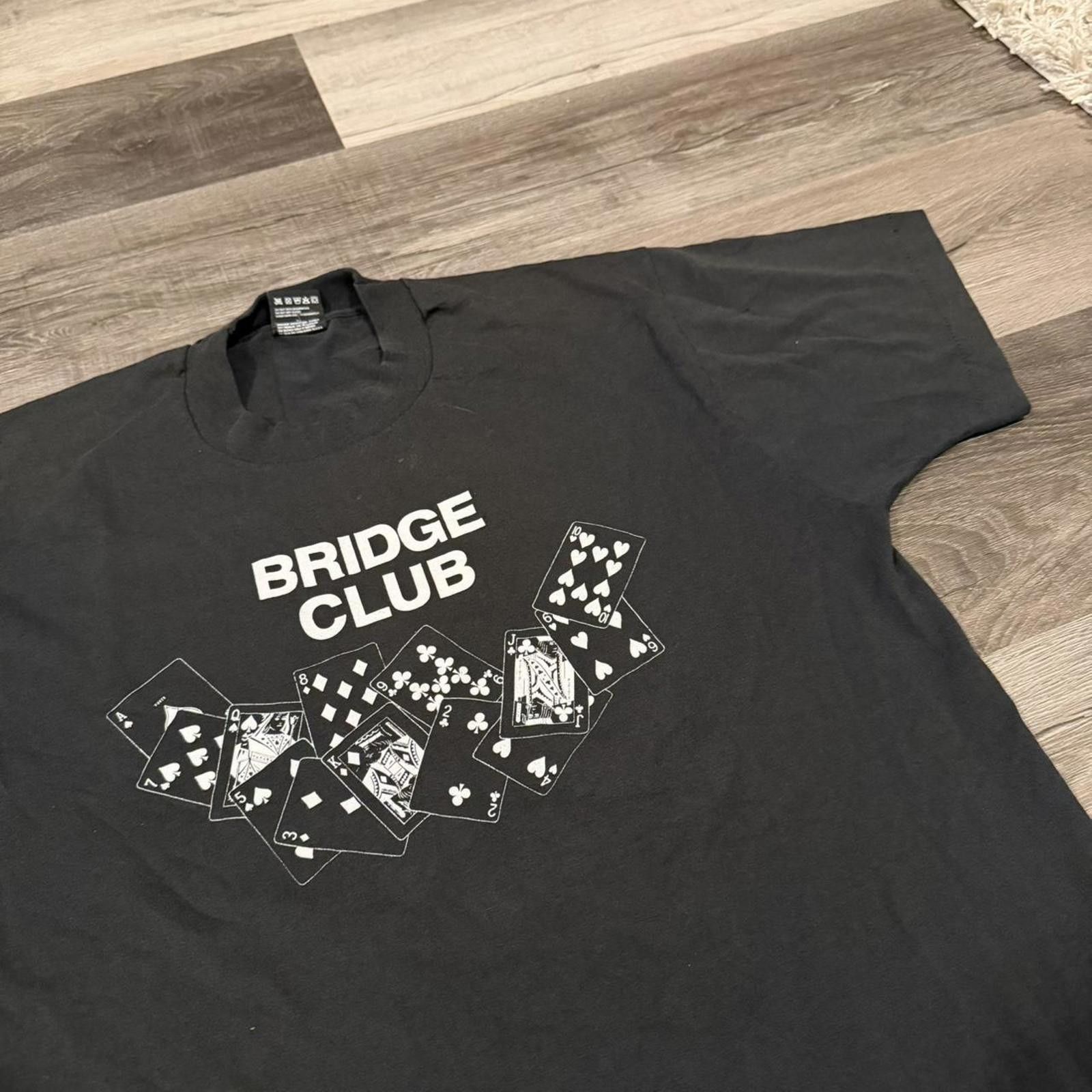 Other vintage bridge club t shirt cards games 80s/90s L Size US L / EU 52-54 / 3 - 1 Thumbnail