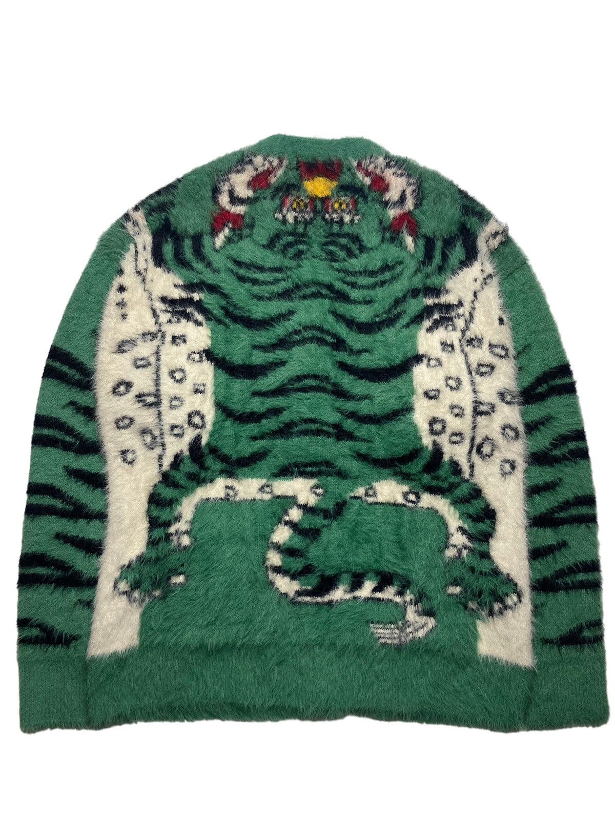 Seveskig Mohair Tiger Cardigan Sweater
