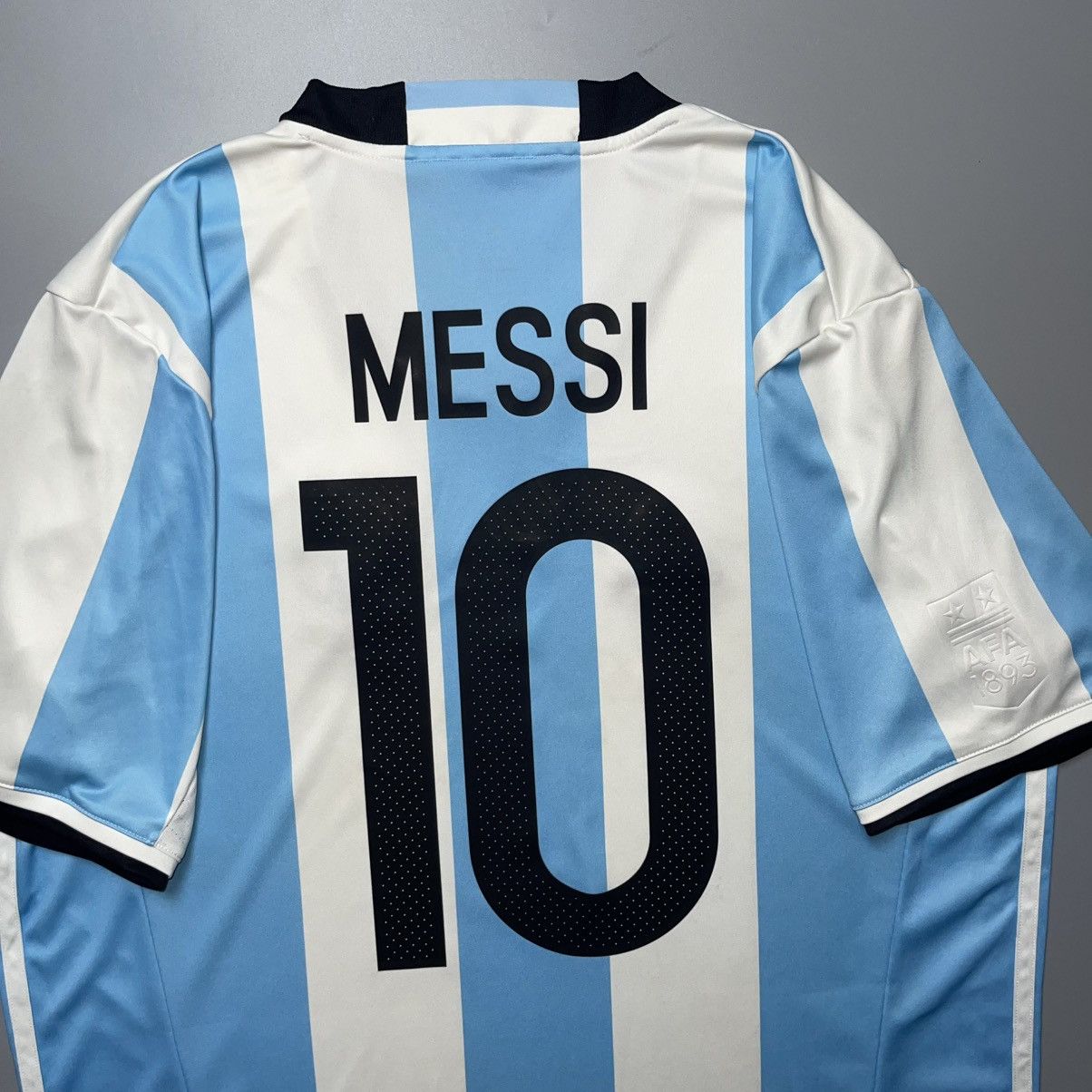 Adidas ARGENTINA ADIDAS 2016 COPA AMERICA FOOTBALL JERSEY #10 MESSI Size US L / EU 52-54 / 3 - 9 Thumbnail
