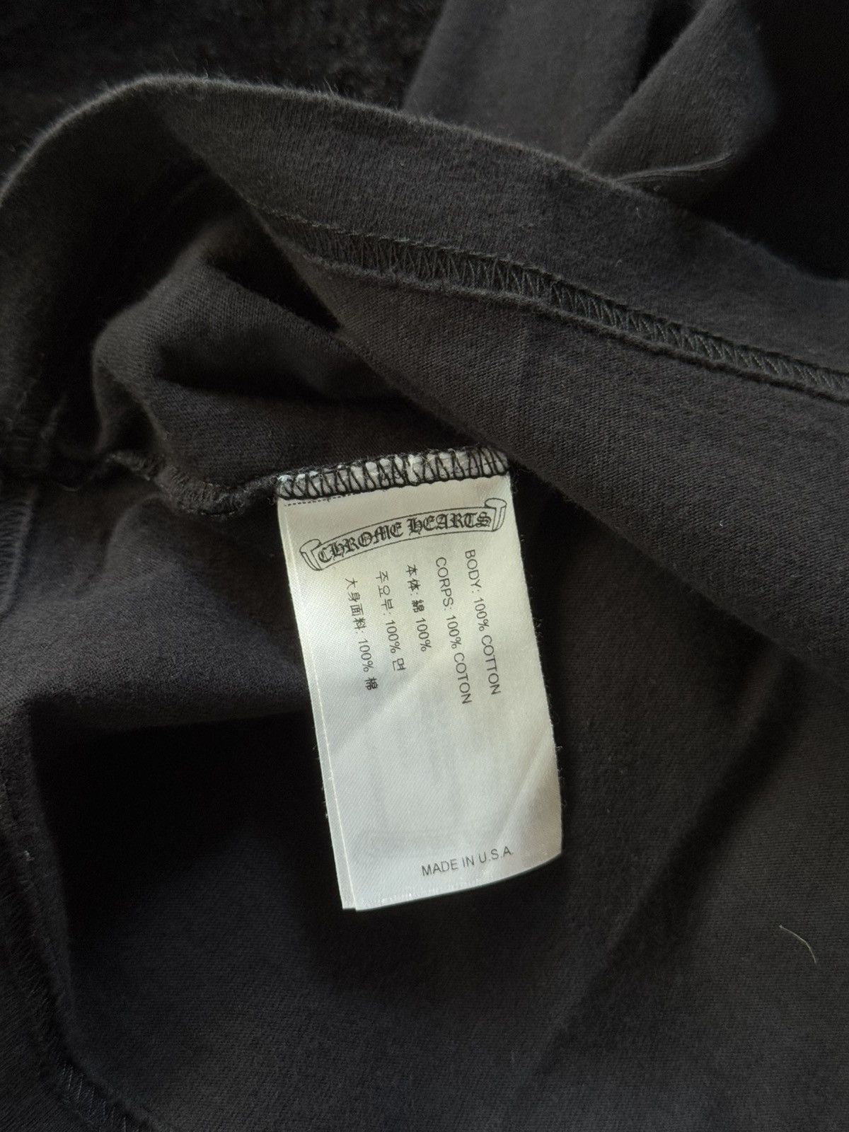 Chrome Hearts Chrome Hearts Multicolor Black Tee Size US XL / EU 56 / 4 - 14 Thumbnail
