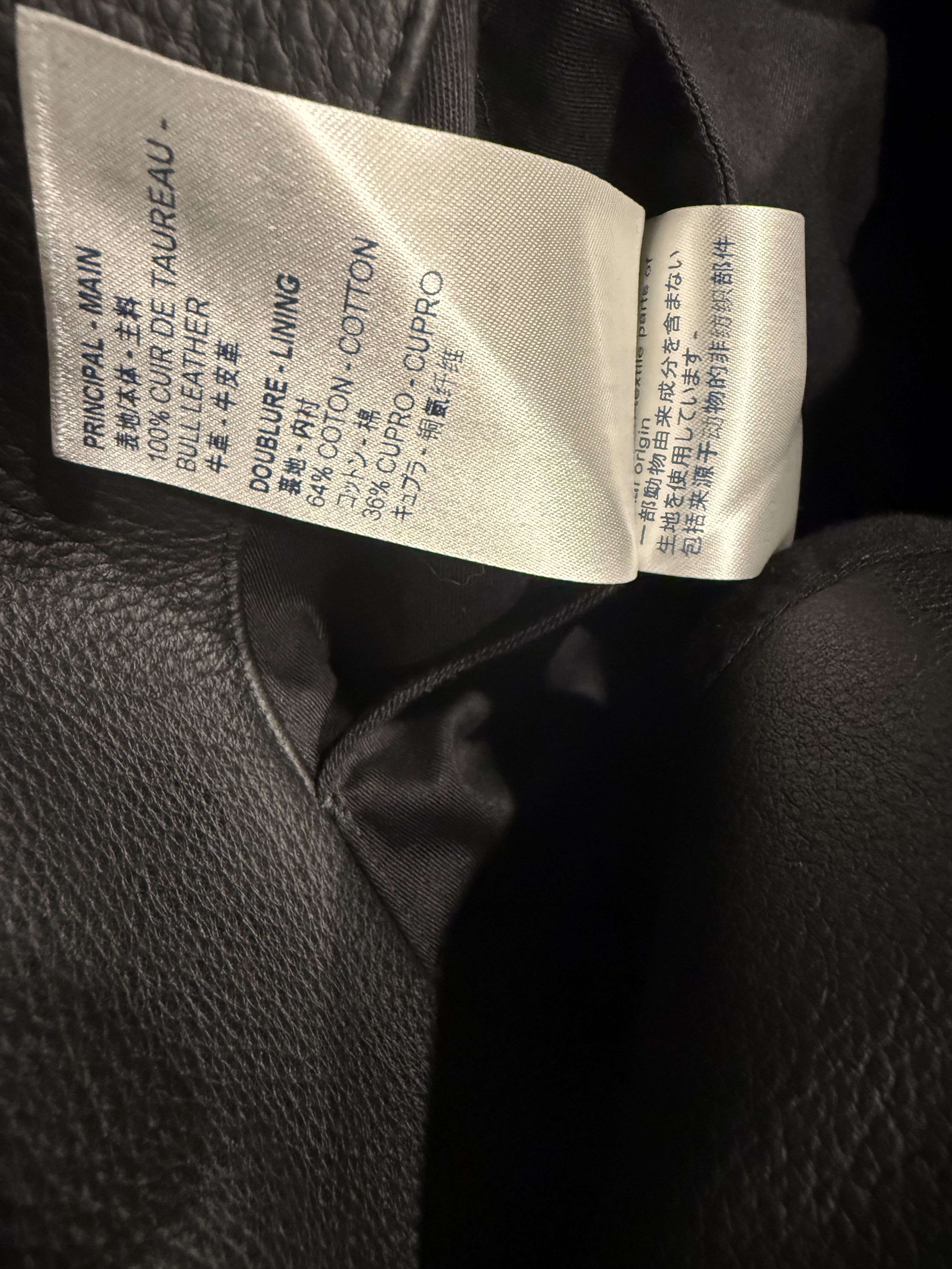 Louis Vuitton Louis Vuitton Leather Monogram Jacket Size US XL / EU 56 / 4 - 13 Thumbnail