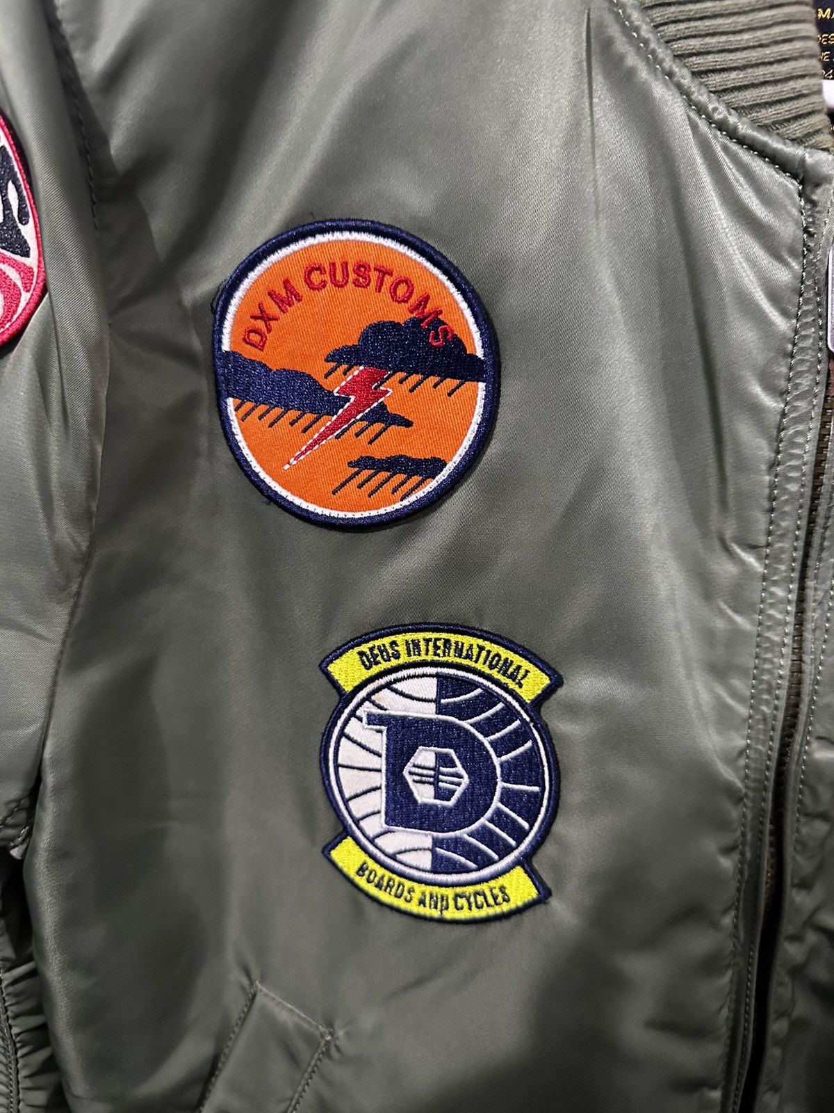 Deus Ex Machina Deus Ex Machina 10th Anniversary MA-1 bomber Size US S / EU 44-46 / 1 - 4 Thumbnail