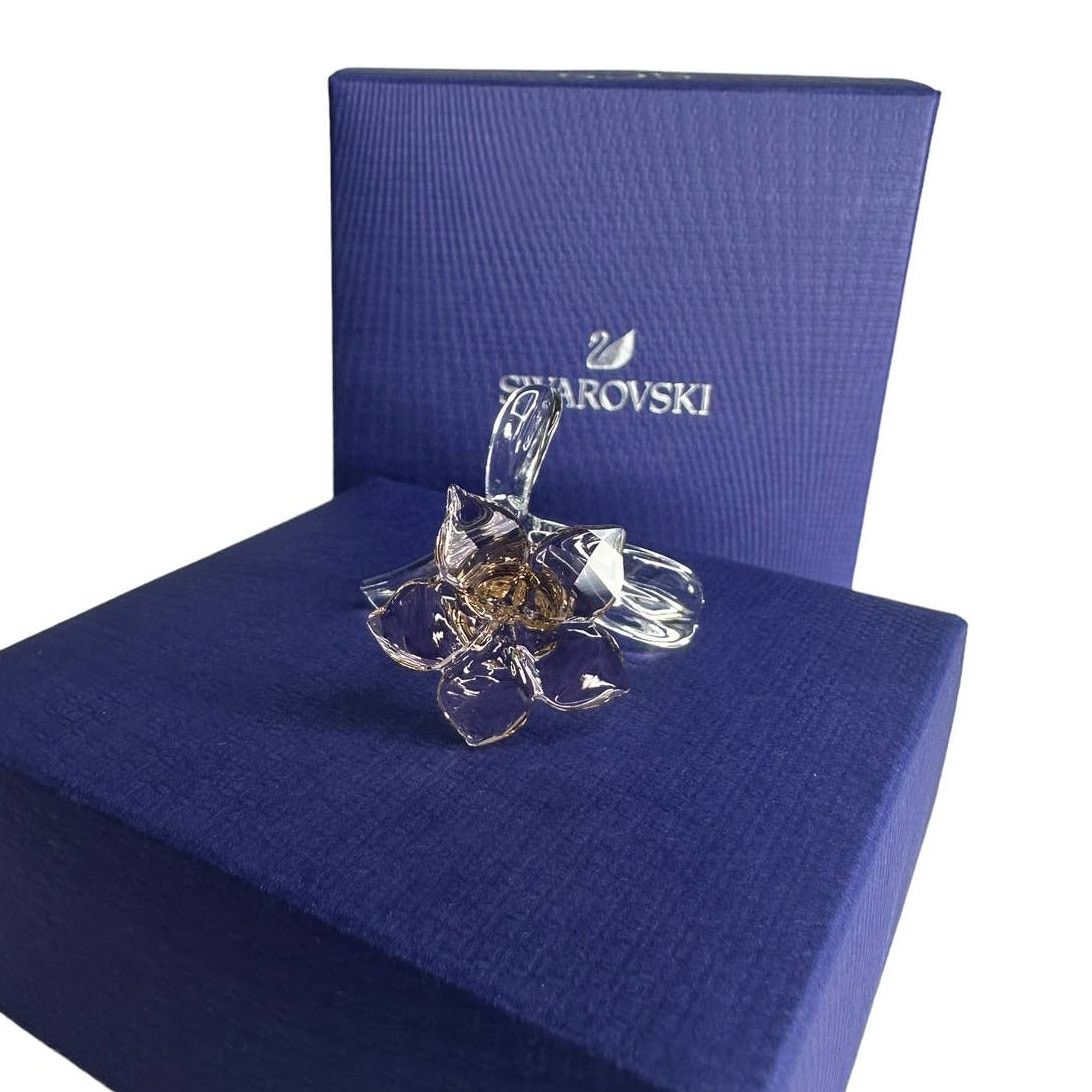 Swarovski Swarovski Figurine SCS DESERT ROSE Flower Pink Flower NEW Size ONE SIZE - 3 Thumbnail