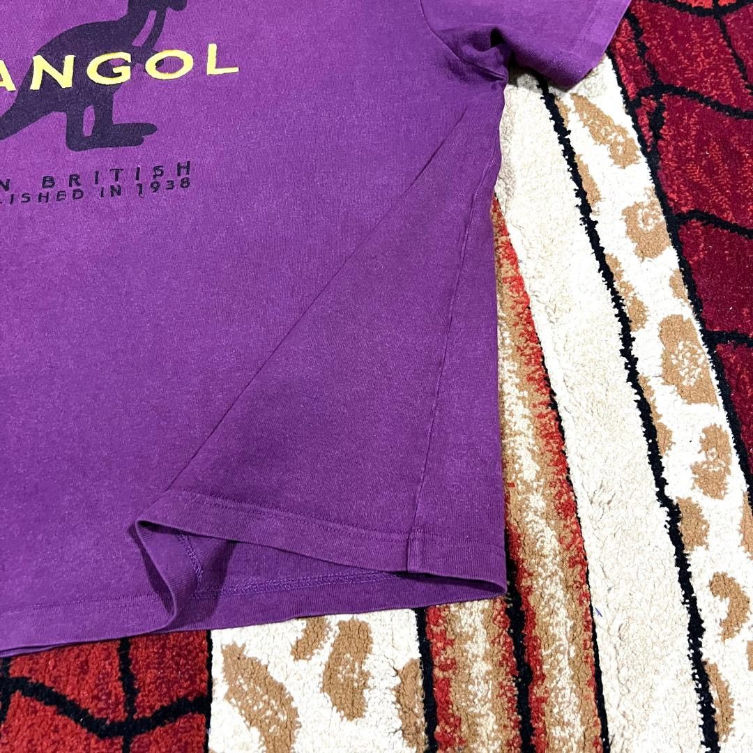 Kangol Thrashed Faded Kangol Embroidered Logo T Shirt Size US XL / EU 56 / 4 - 6 Thumbnail