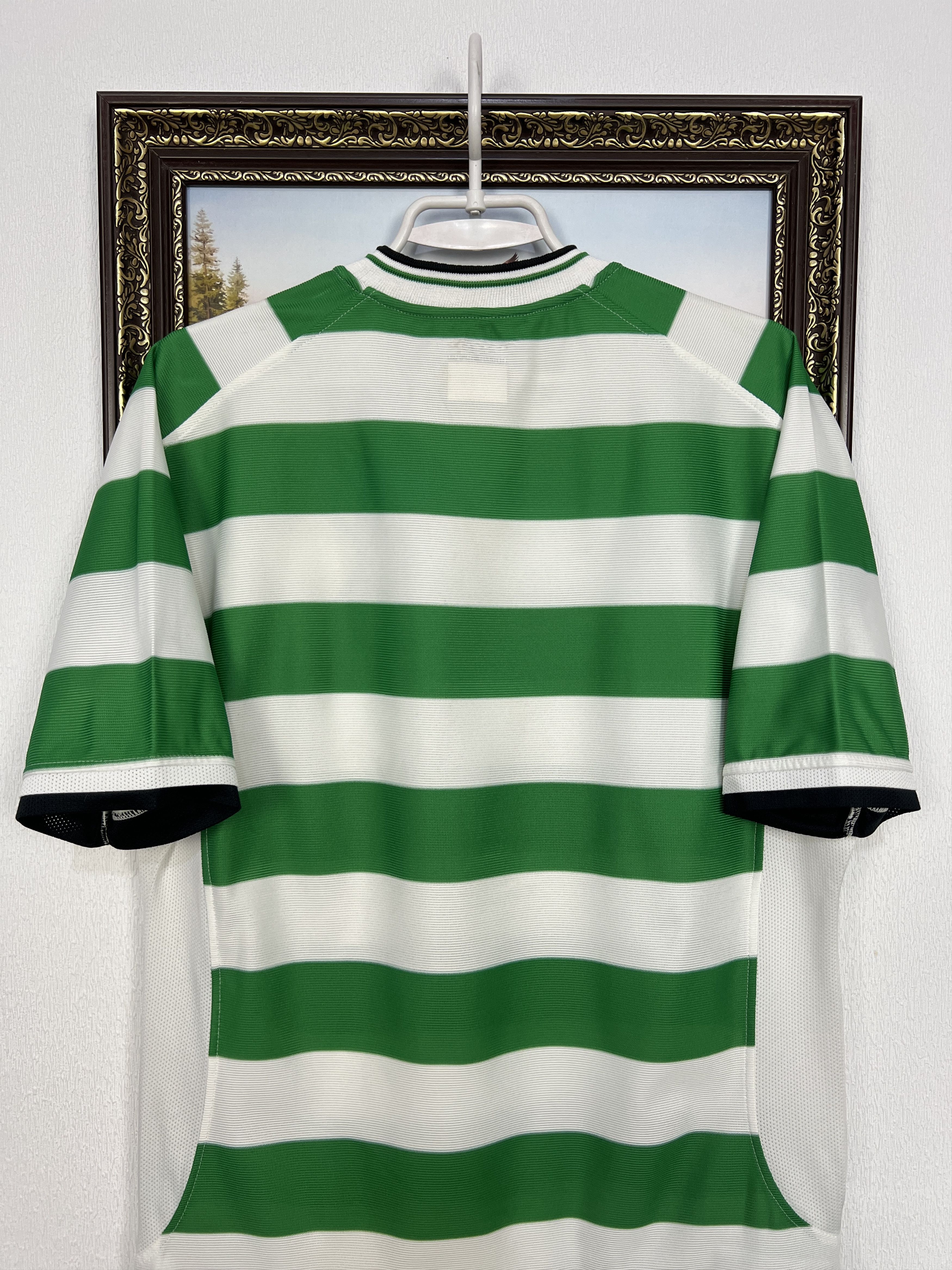 Celtic Home football shirt 2001 Soccer Umbro Jersey Mens