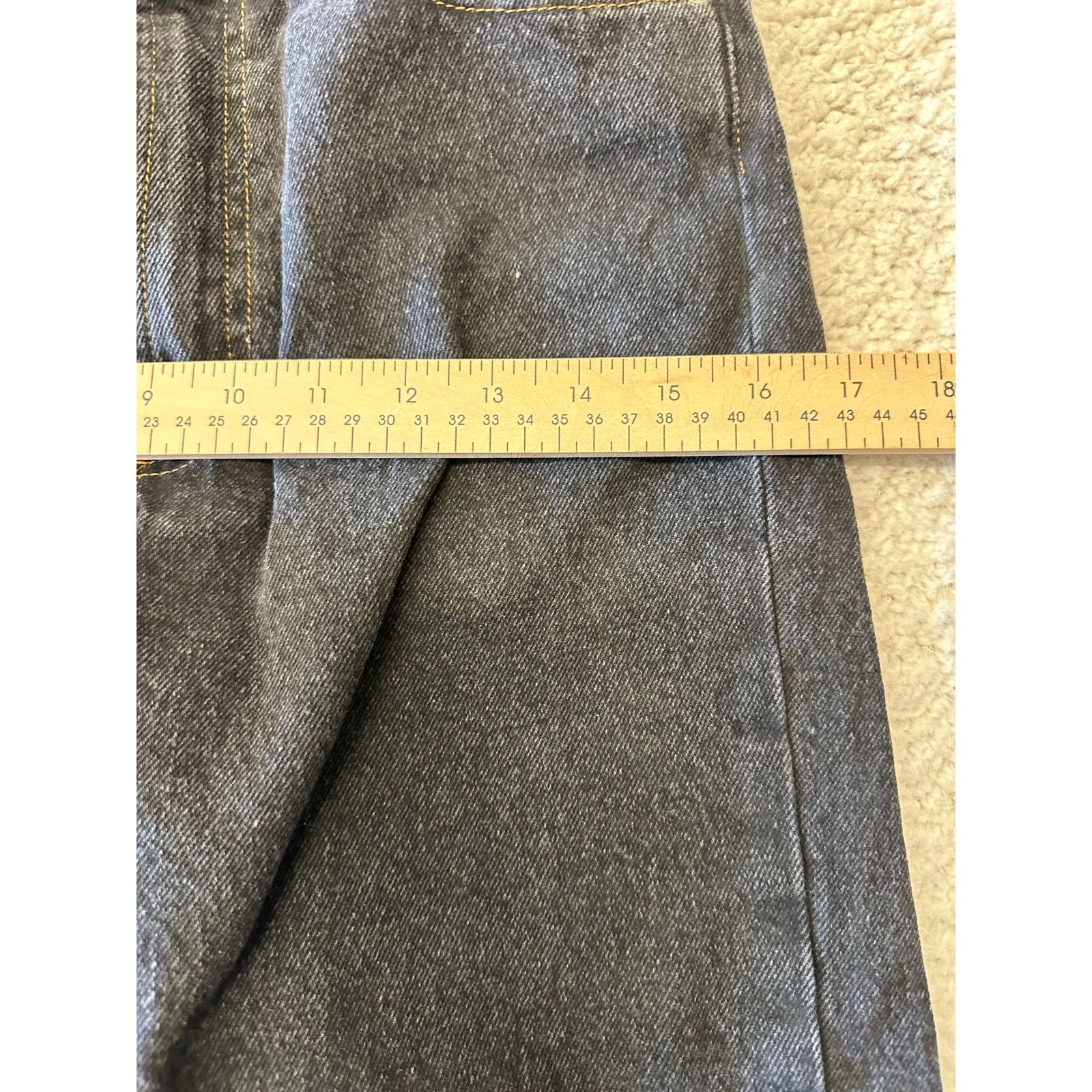 Other APC Mens Martin Denim Straight Jeans Size 27 Size US 27 - 3 Thumbnail