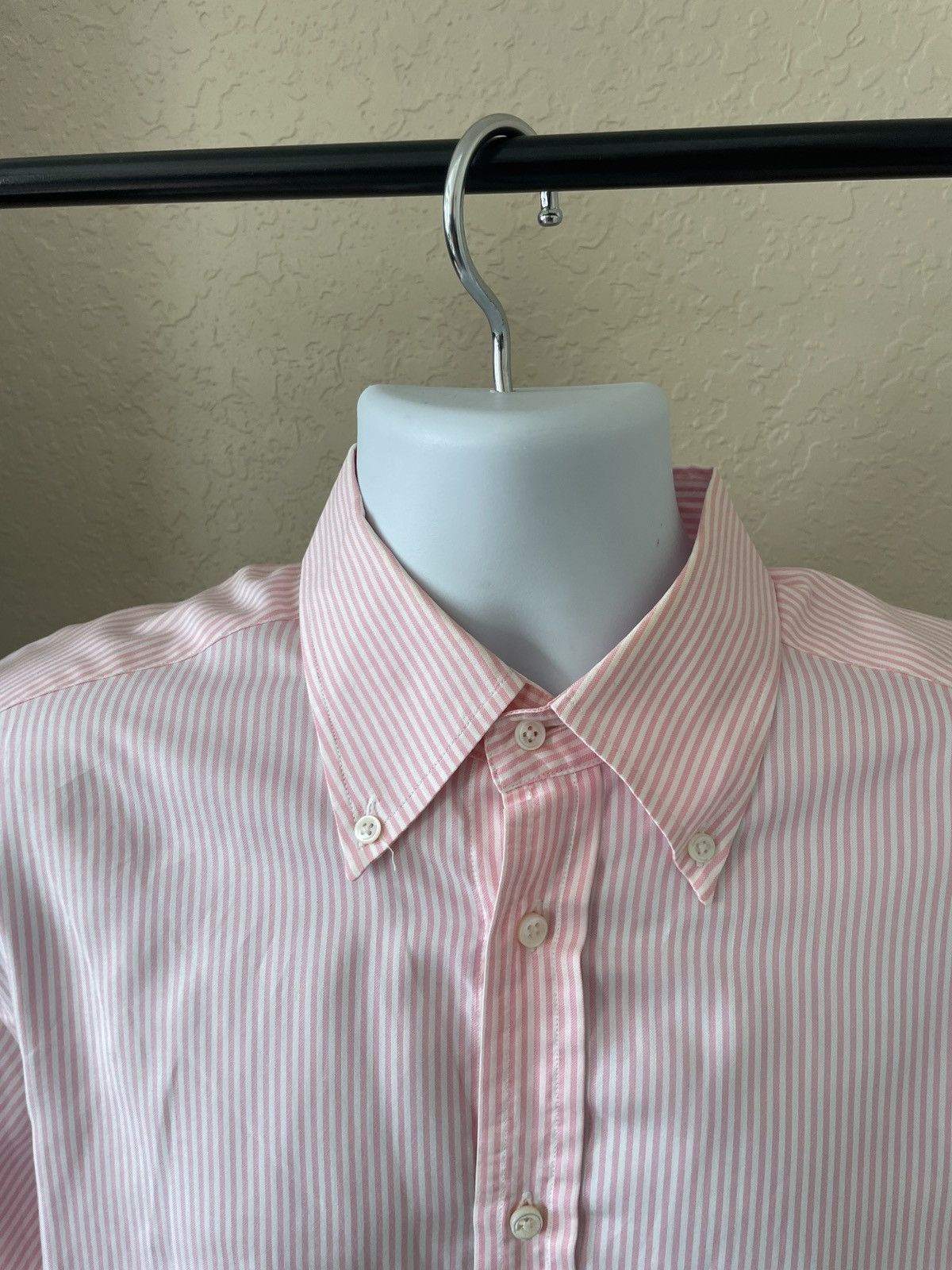 Ralph Lauren Purple Label Striped Button Dress shirt Size US L / EU 52-54 / 3 - 4 Thumbnail