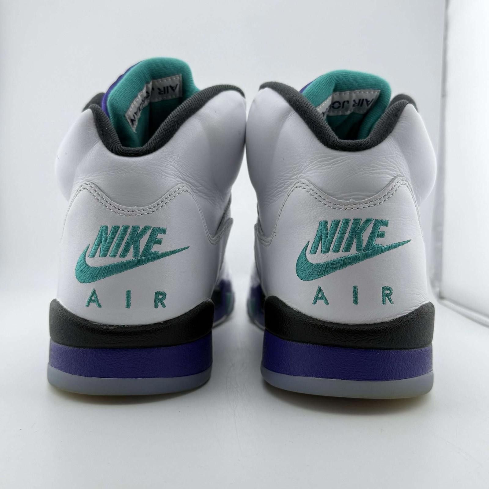 Nike Nike Air Jordan 5 Retro OG Grape White Emerald US 14 Used Size US 14 / EU 47 - 5 Thumbnail