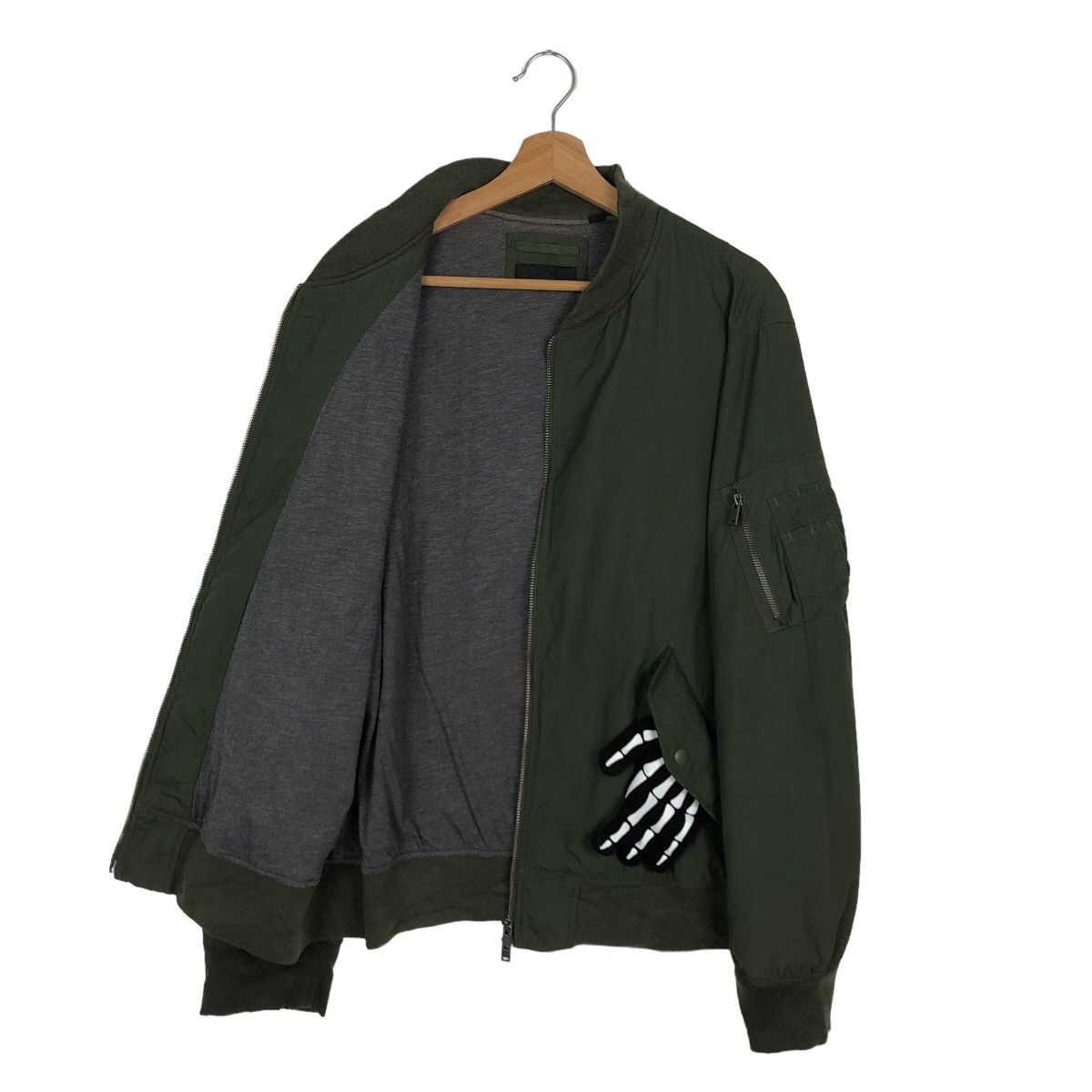 Japanese Brand 🔥RIOT RIOT VINTAGE BOMBER JACKET MILITARY UNIQLO JAPAN Size US M / EU 48-50 / 2 - 8 Thumbnail