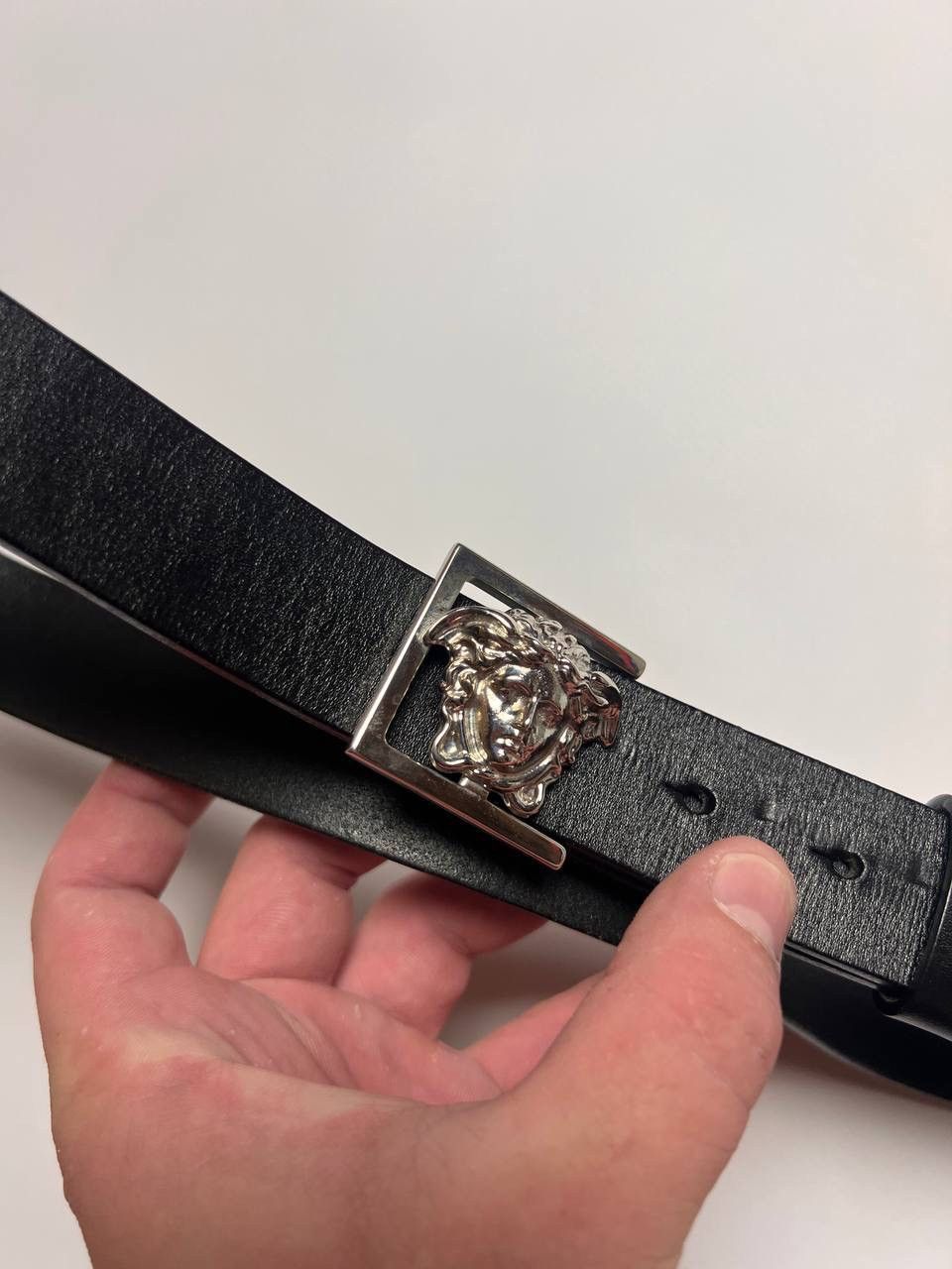 Versace Vintage GIANNI VERSACE Medusa Head Logo Belt Size ONE SIZE - 4 Thumbnail