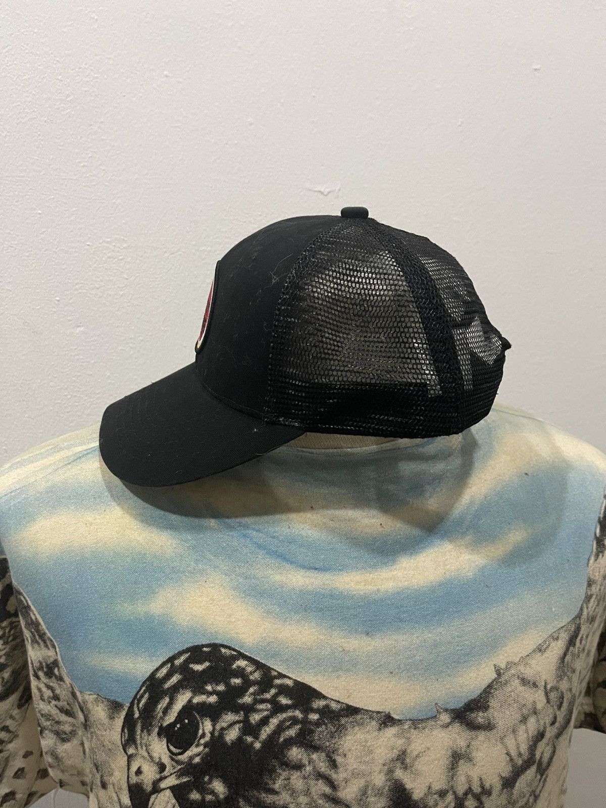 Vintage Lucky Strike Trucker Cap Hat Size ONE SIZE - 2 Thumbnail