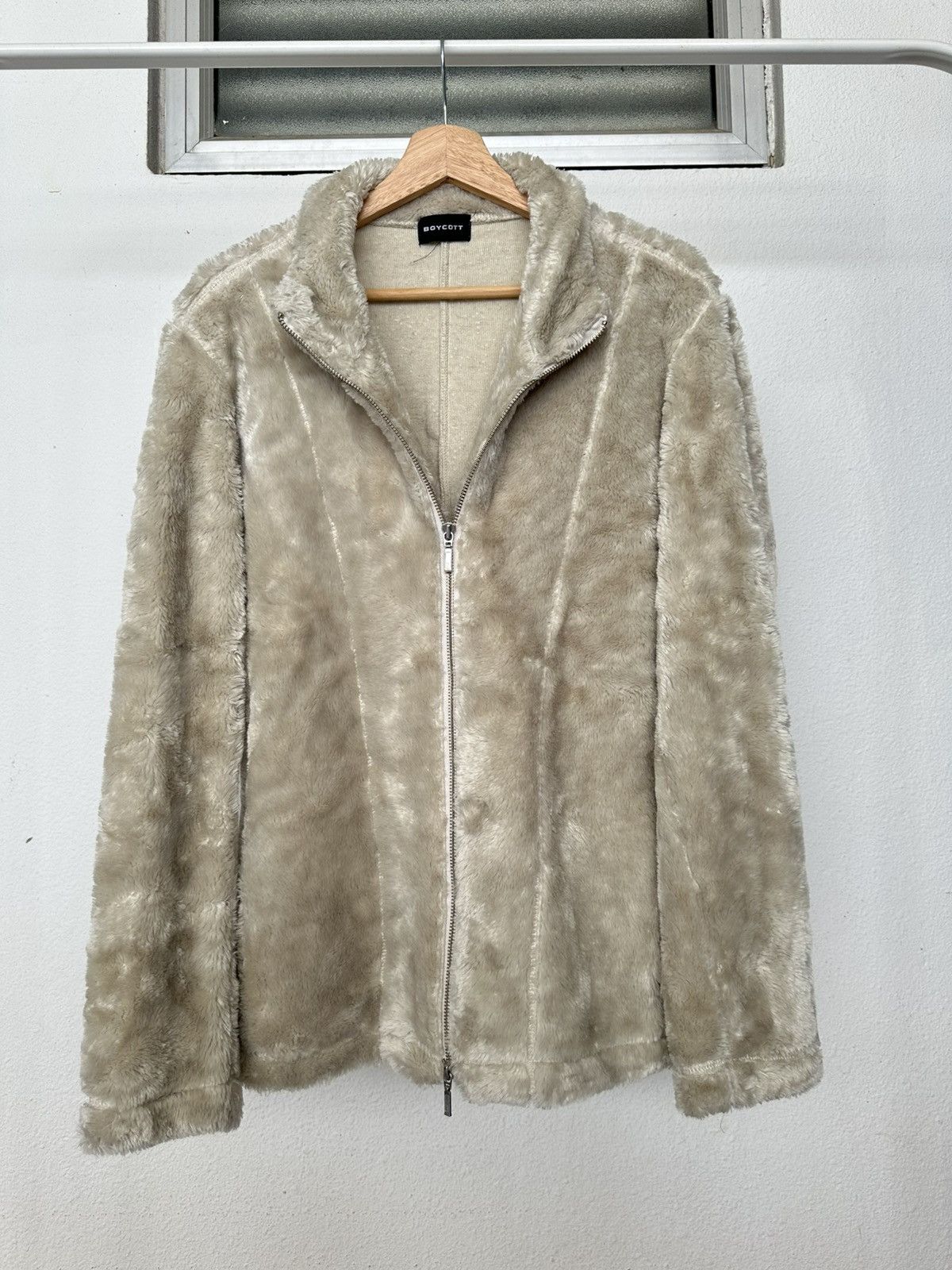 Boycott 00's Boycott fleece shaggy zipper jacket Size US M / EU 48-50 / 2 - 15 Thumbnail