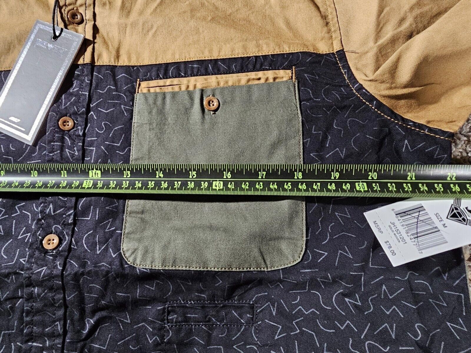 Designer NEW Jewel House Dual Design Button Up Shirt Size M NWT Size US M / EU 48-50 / 2 - 7 Thumbnail