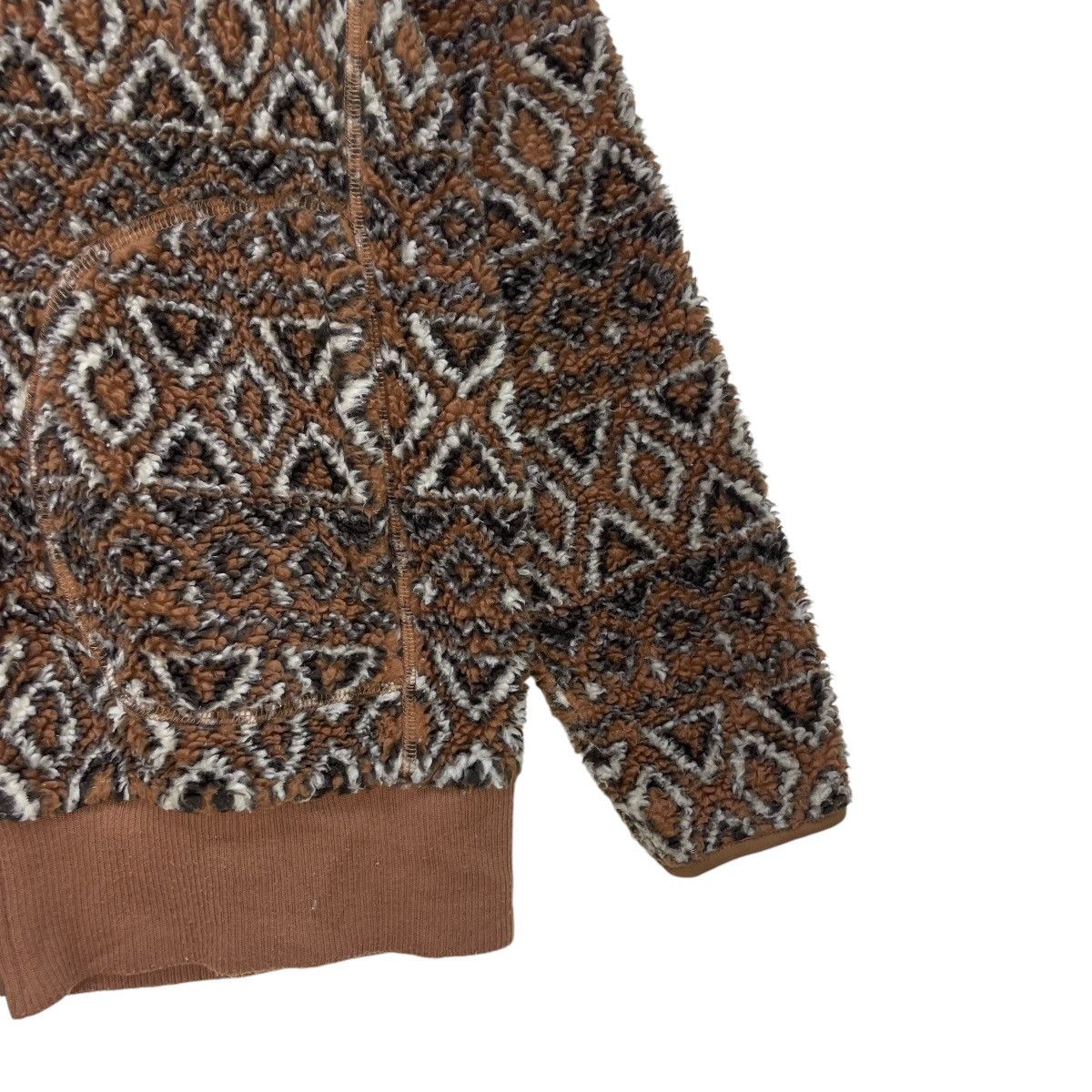 Japanese Brand 💥Good Day Deep Pile Fleece Hooded Navajo Jacket Size US S / EU 44-46 / 1 - 6 Thumbnail