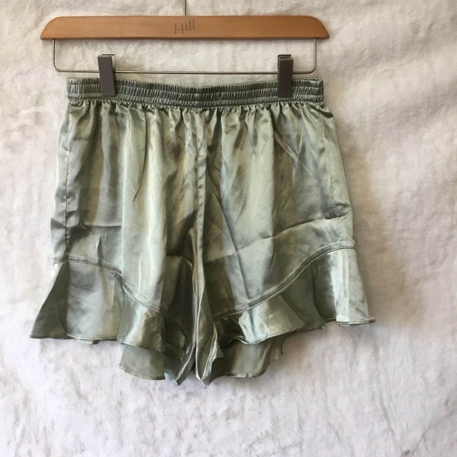 Other AW Bridal Sage Green 3-Piece Pajamas Set Size ONE SIZE - 13 Thumbnail