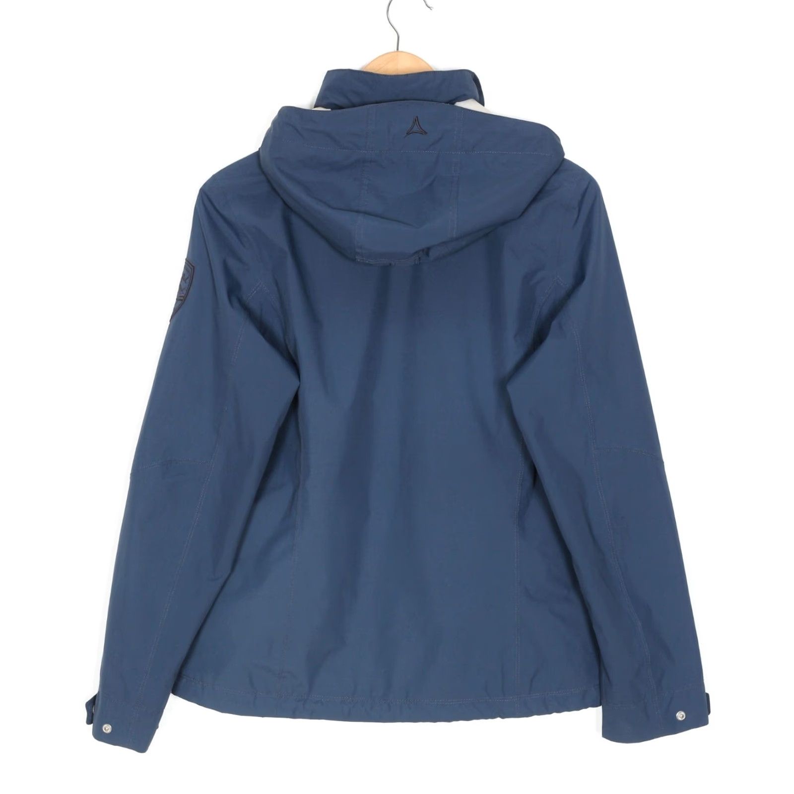 Vintage SCHOFFEL Marcella Jacket Women EU 36 UK 10 Hooded Waterproof Blue Regular Size 36, Women, Jacket, Breathable, All Seasons, MJ5661 Size XS / US 0-2 / IT 36-38 - 2 Thumbnail