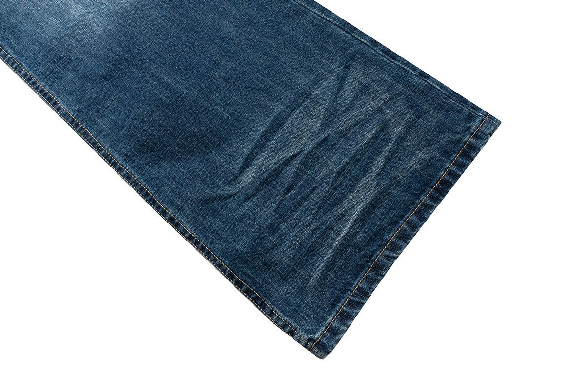 Japanese Brand Wrinkle Texture Washed Denim Jeans Size US 32 / EU 48 - 12 Thumbnail