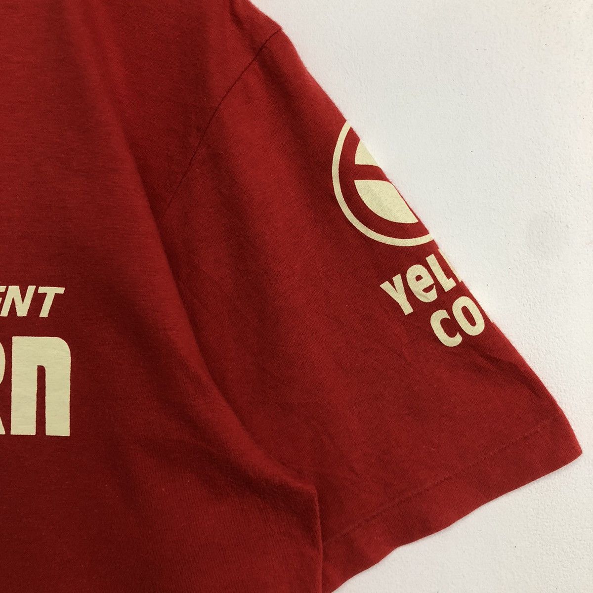 YELLOW CORN Vintage Yellow Corn Logo Spellout MoTo Shirt Size US M / EU 48-50 / 2 - 5 Thumbnail