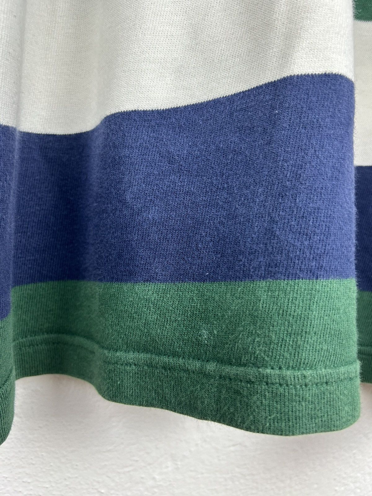 Vintage 90s Vintage Cambridge University Striped Collared Rugby Size US XL / EU 56 / 4 - 8 Thumbnail