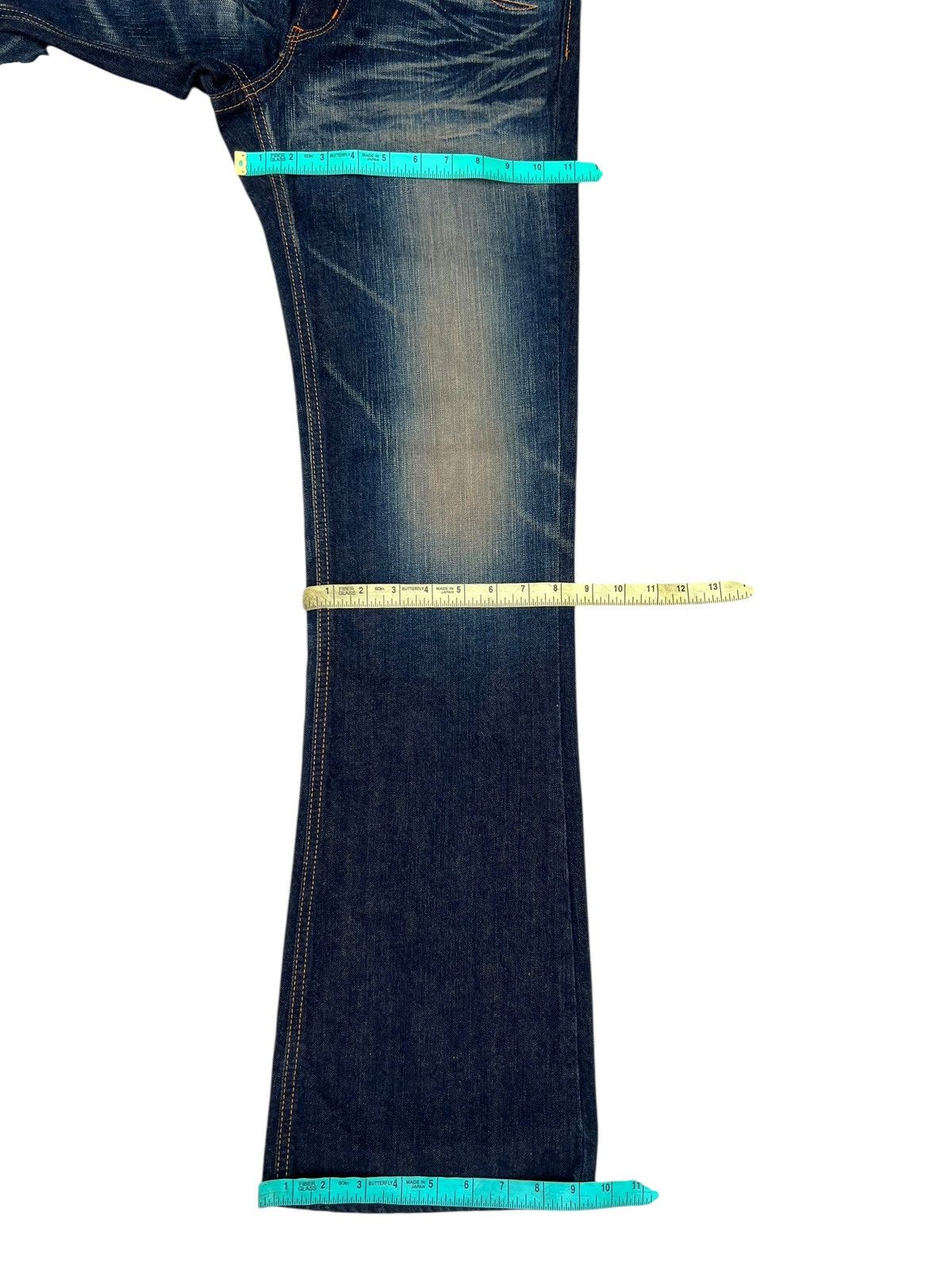 Edwin 2000s Edwin 421XVS Mud Wash Denim Bootcut Jeans Size US 29 - 5 Thumbnail