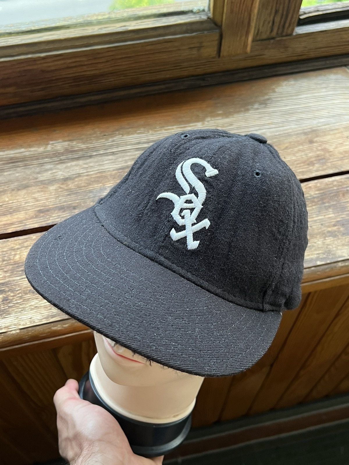 MLB Vintage Rare 80s Starter Chicago White Sox Cap Size ONE SIZE - 2 Thumbnail