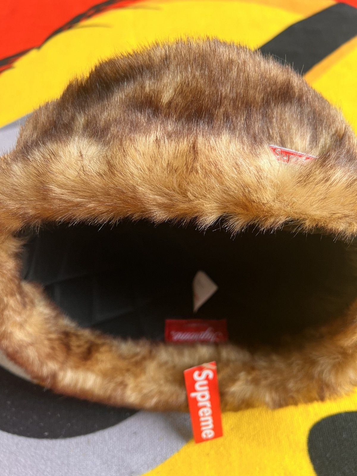 Supreme Supreme Ushanka Hat Brown cap russia faux fur earflap beanie Size ONE SIZE - 20 Thumbnail