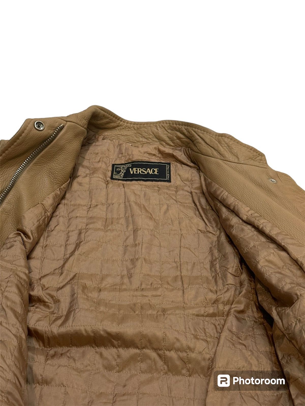 Versace Versace leather jacket by ruffo reseach made in italy Size XS / US 0-2 / IT 36-38 - 8 Thumbnail
