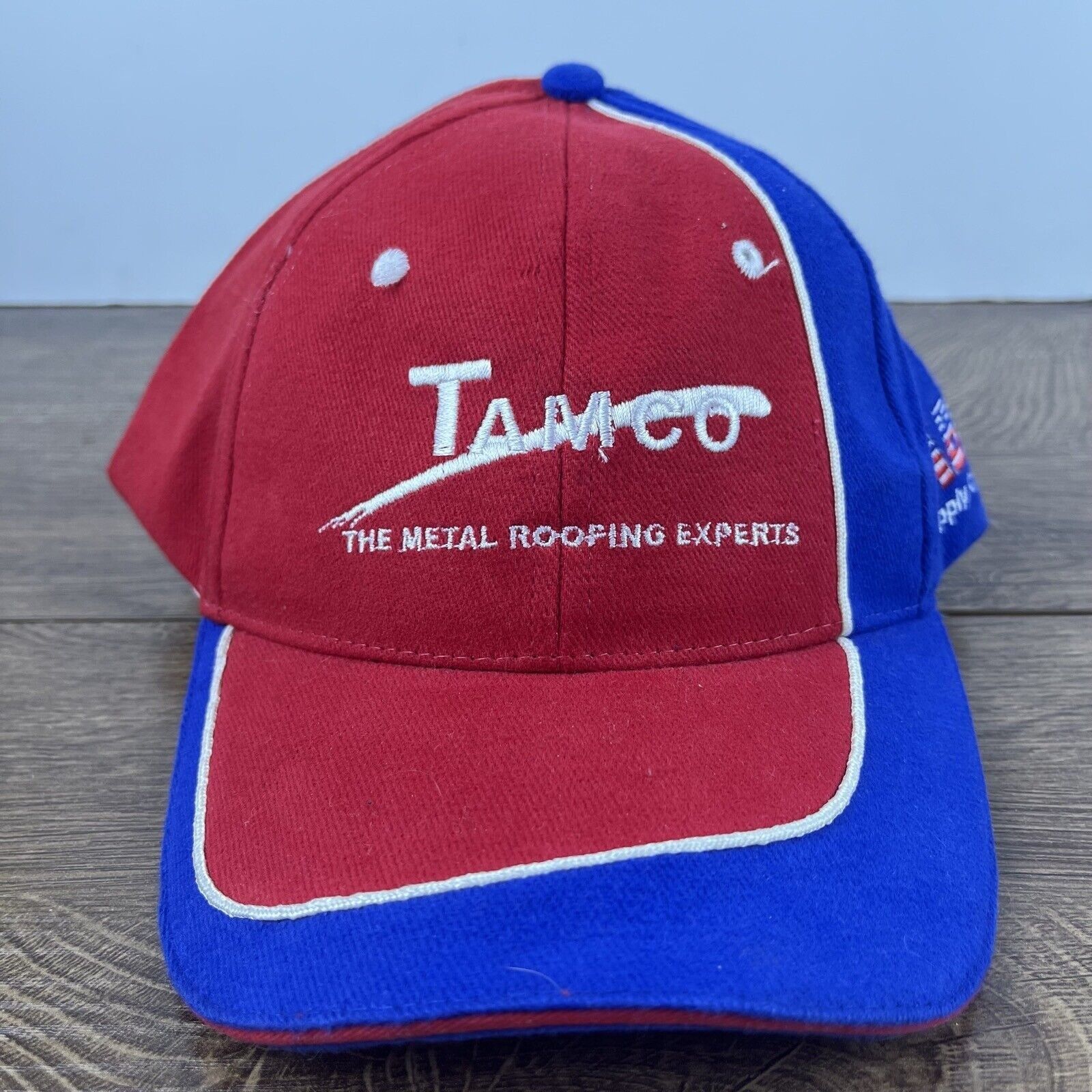 Other TAMCO Hat Tamco Blue Red Adjustable Hat Red Hat Adjustable R Size ONE SIZE - 1 Thumbnail