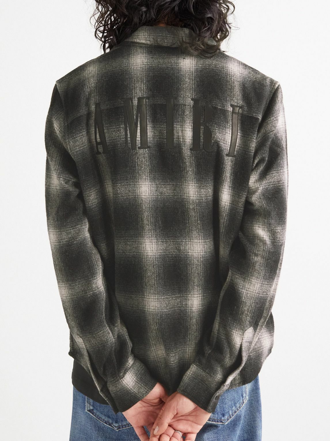 Amiri o1y0525 Logo Checked Shirt in Black/White Size US S / EU 44-46 / 1 - 2 Thumbnail