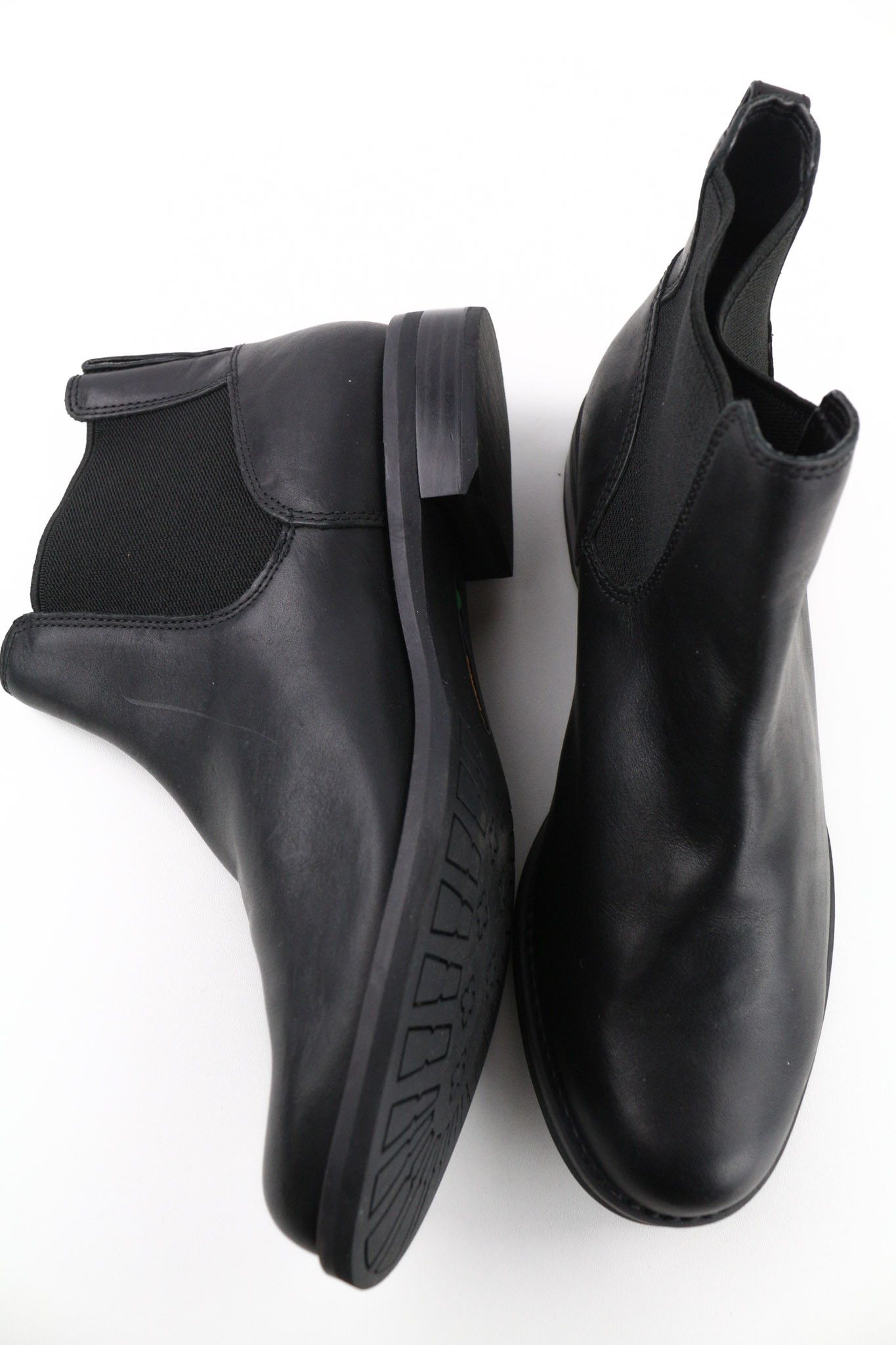 Timberland A1KHL UK6.5 Black Leather Side Panels Mid Boots 79951 Size US 7 / IT 37 - 5 Thumbnail