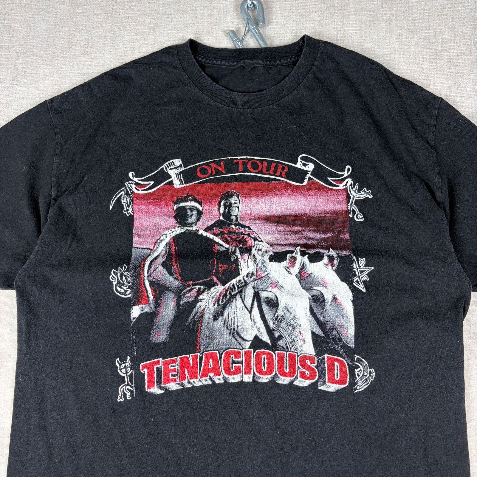 Vintage Vintage Tenacious D Jack Black Obey The D RARE XL Band Tee Size US XL / EU 56 / 4 - 2 Thumbnail