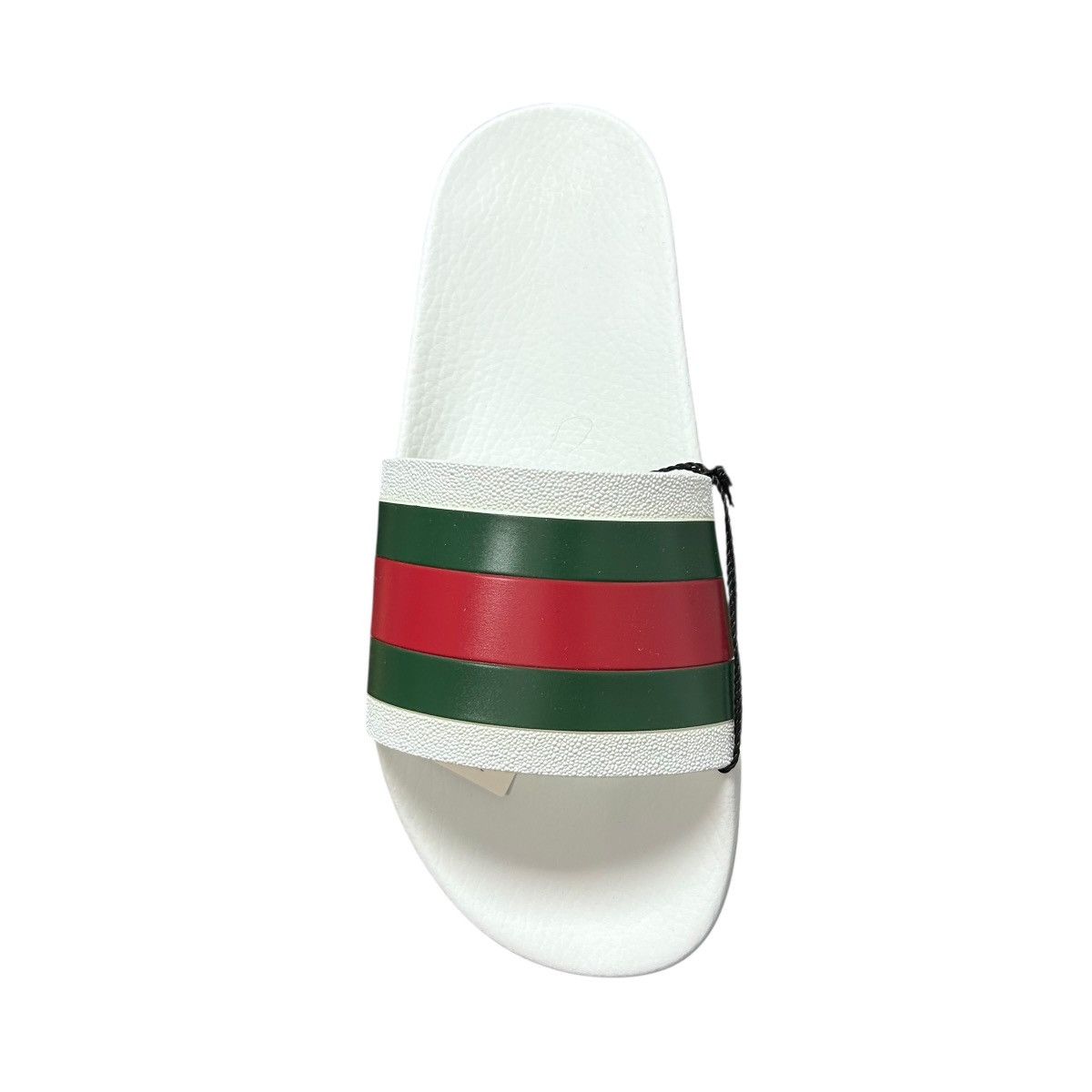 Gucci pursuit pool White Slides Sandals AUTHENTIC Gucci Pursuit Pool Slides White Size: G9/US 9.5  main image 3