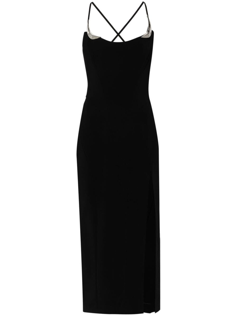 Mugler RO1628 MIDI DRESS Size M / US 6-8 / IT 42-44 - 1 Thumbnail