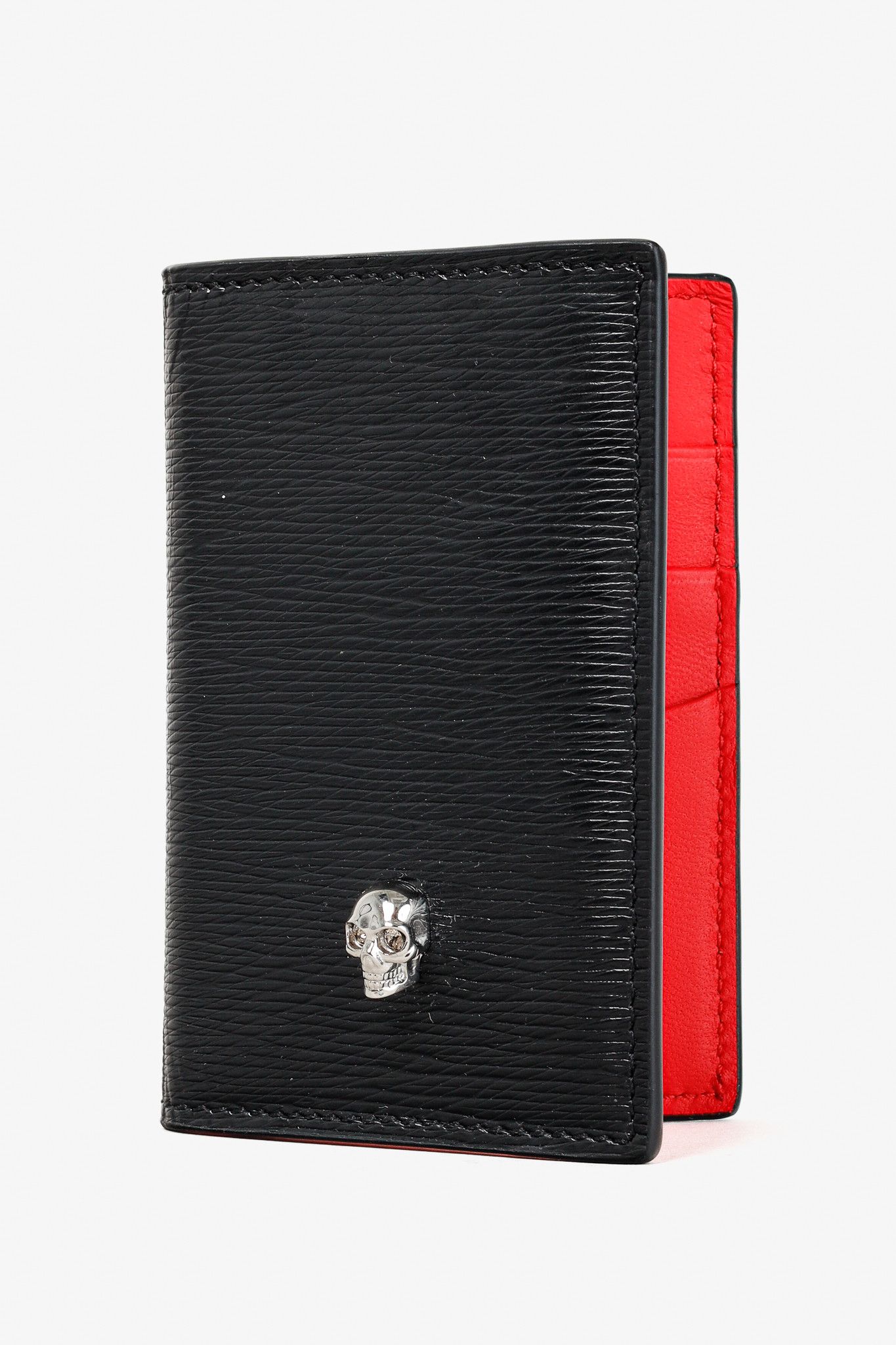 Alexander McQueen Alexander McQueen Black-Leather Skull Pocket Organizer Size ONE SIZE - 2 Thumbnail