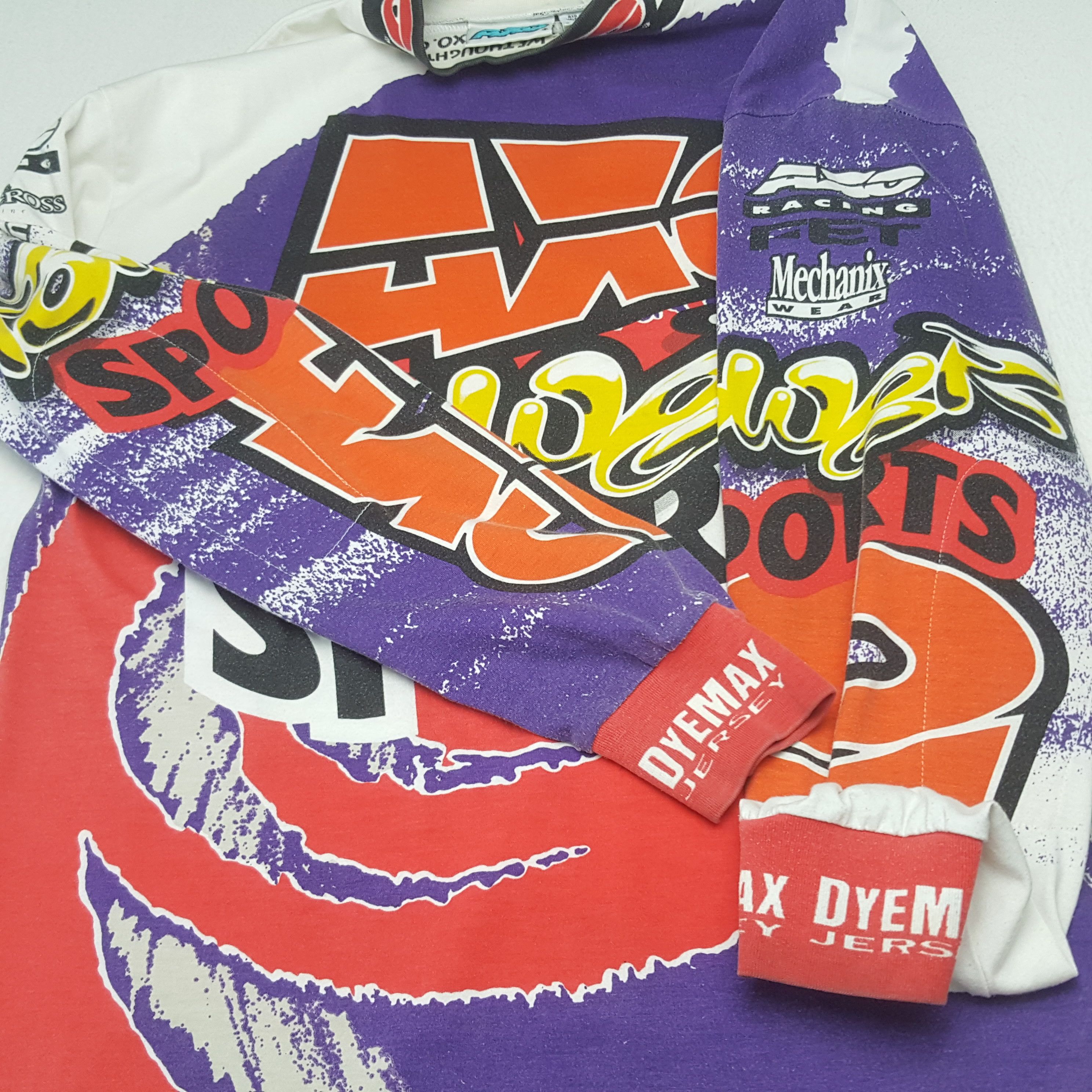 Vintage Vintage Axo Power Sports Motorsports Racing Tshirt C276N78 Size US L / EU 52-54 / 3 - 9 Thumbnail