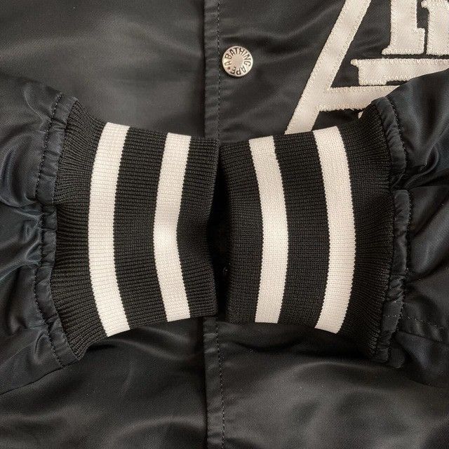 Bape BAPE STA Logo Varsity Jacket a bathing ape star NIGO Size US M / EU 48-50 / 2 - 6 Thumbnail