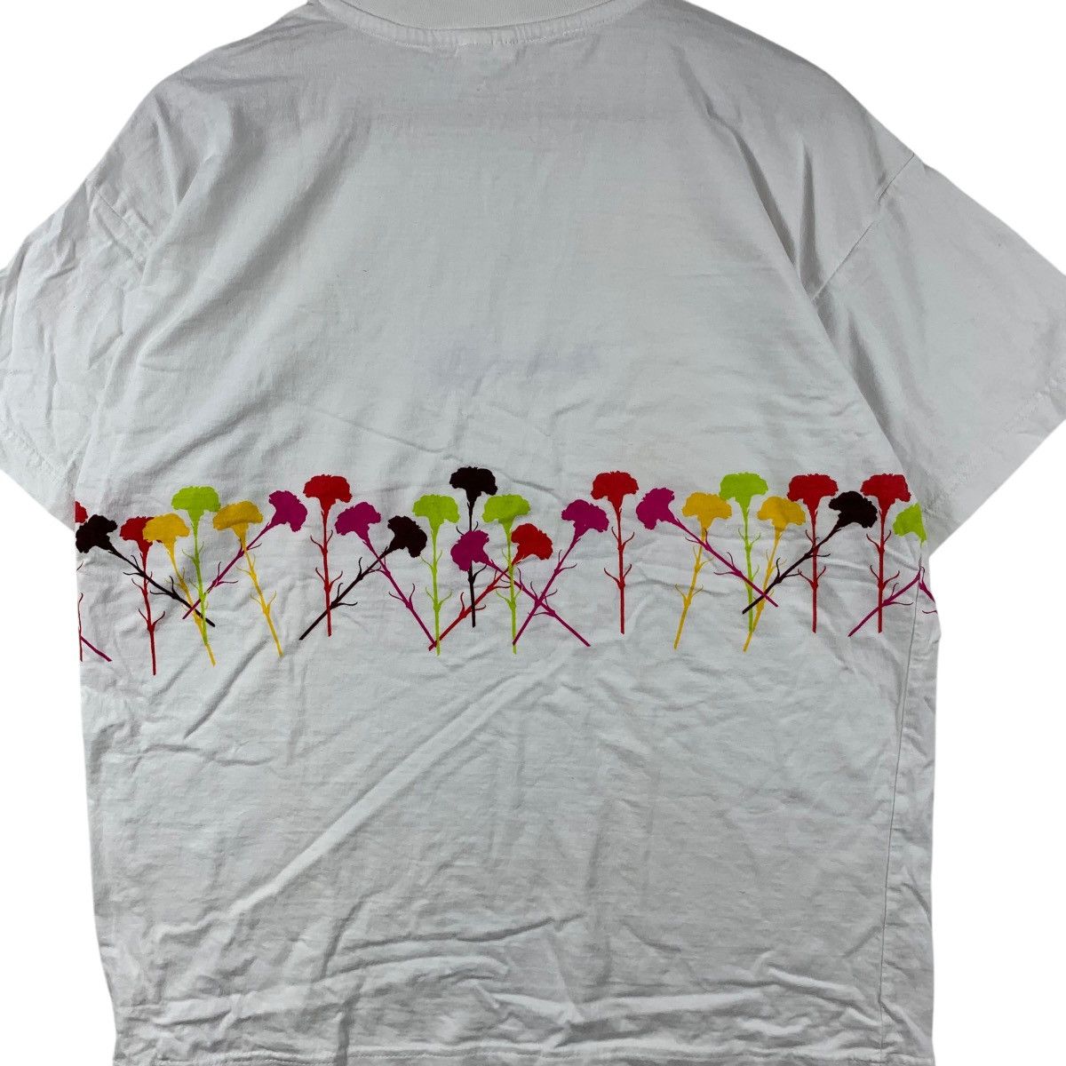Vintage Vintage ANDALUCIA SPAIN CULTURE Floral Illustration Tee Size L / US 10 / IT 46 - 6 Thumbnail