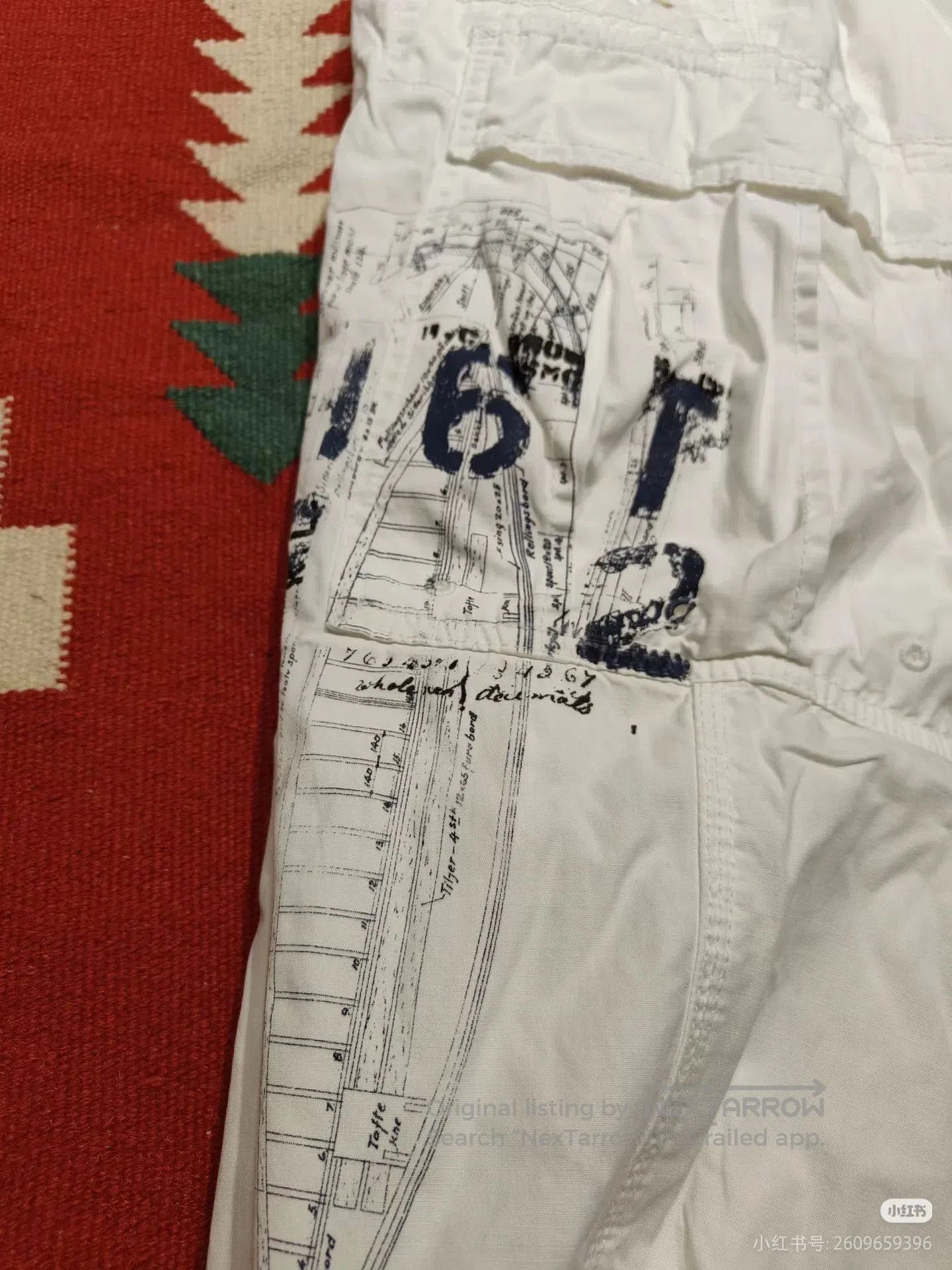 RRL Ralph Lauren RL RRL Nautical Cargo Pants. Size US 30 / EU 46 - 9 Thumbnail