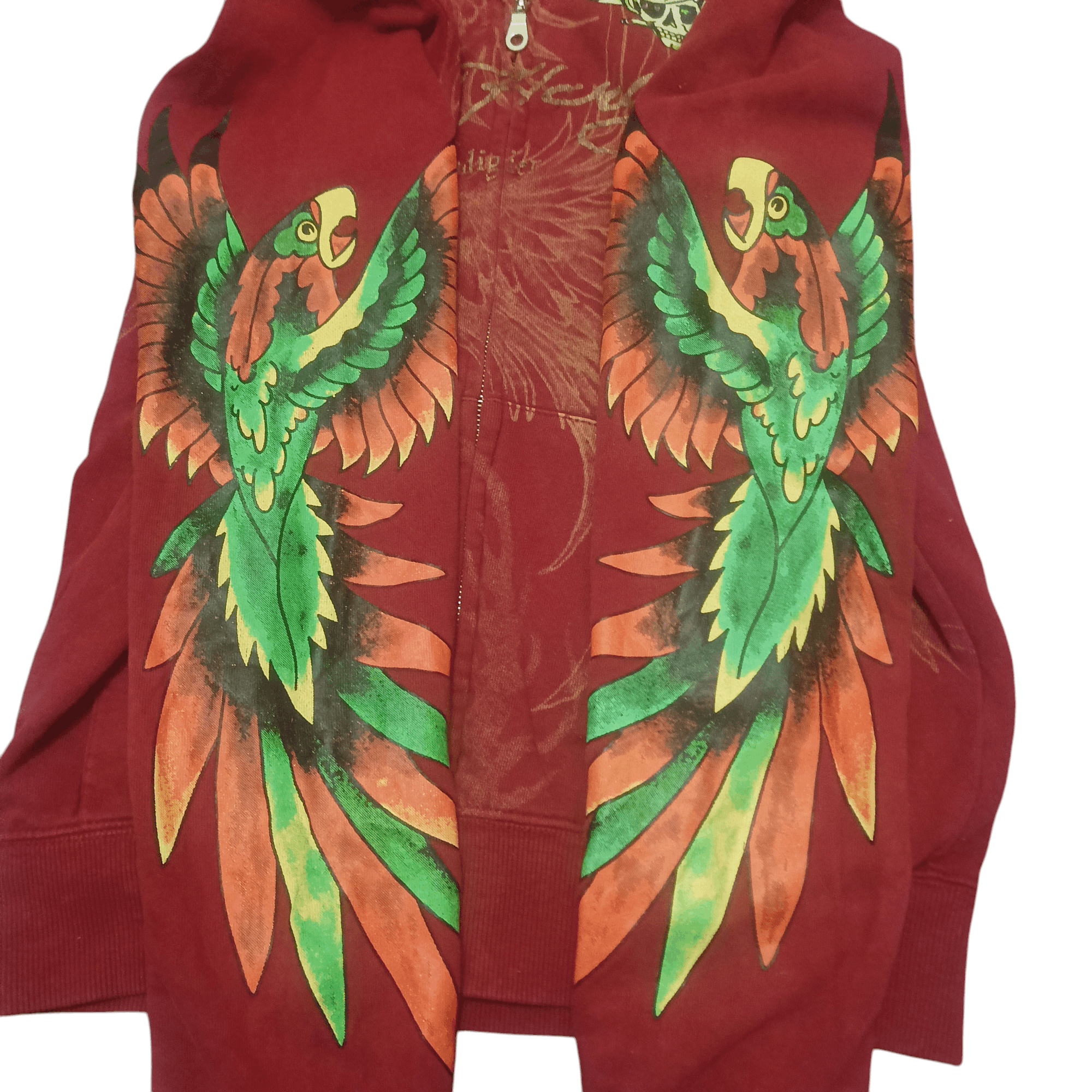 Ed Hardy Ed Hardy By Christian Audigier Hoodie Zipper Full Printed Size US XS / EU 42 / 0 - 13 Thumbnail