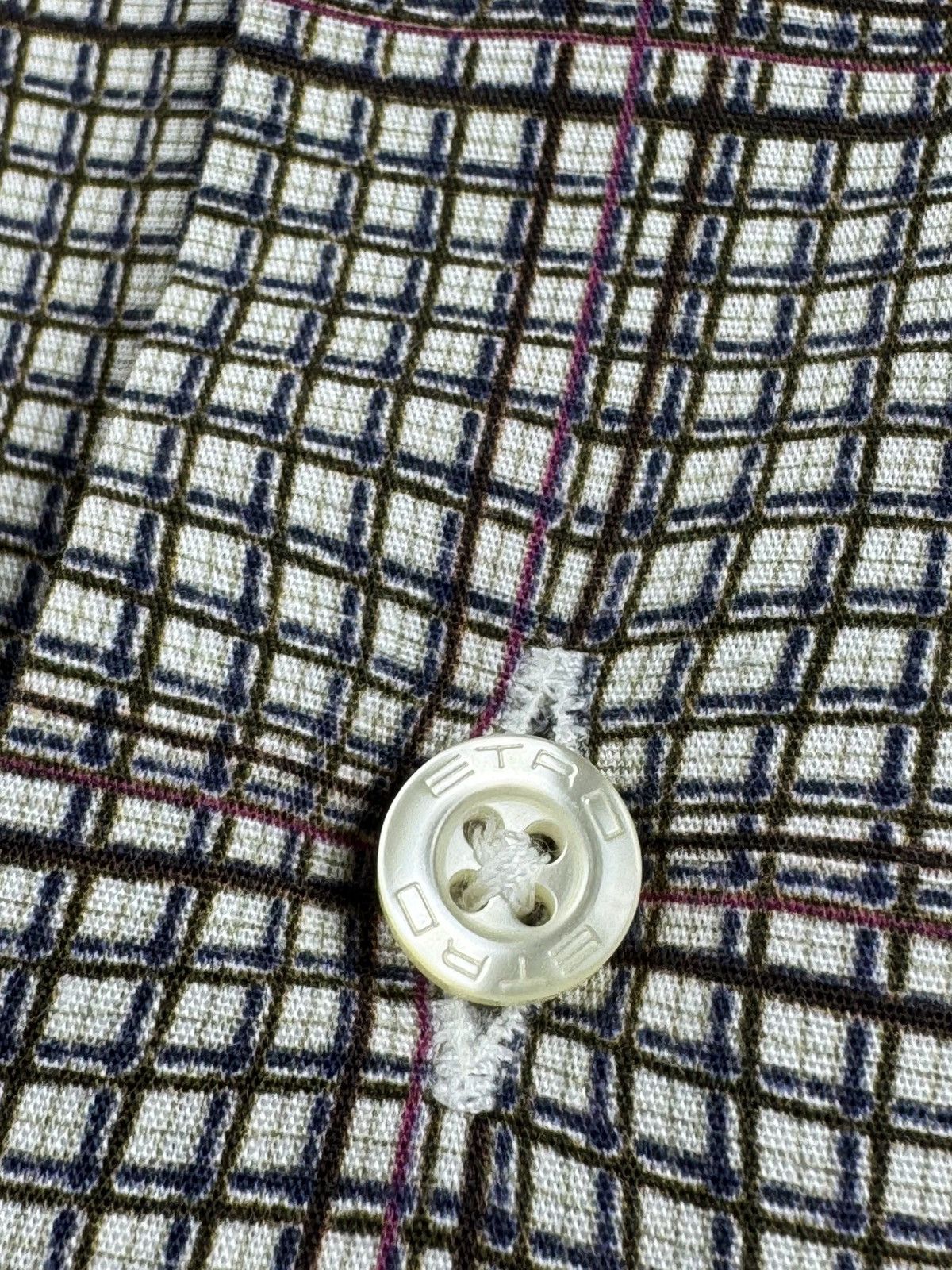Etro Etro Milano 39 IT Full Monogram Button Classic Shirt Size US M / EU 48-50 / 2 - 10 Thumbnail