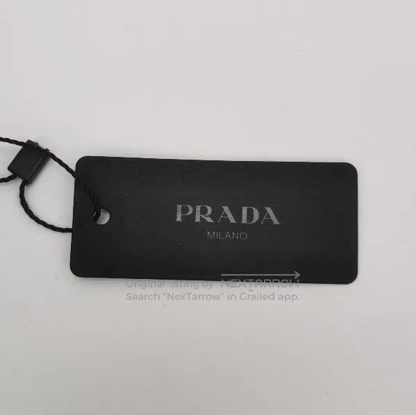 Prada Prada Black Straight. Size 37" - 4 Thumbnail