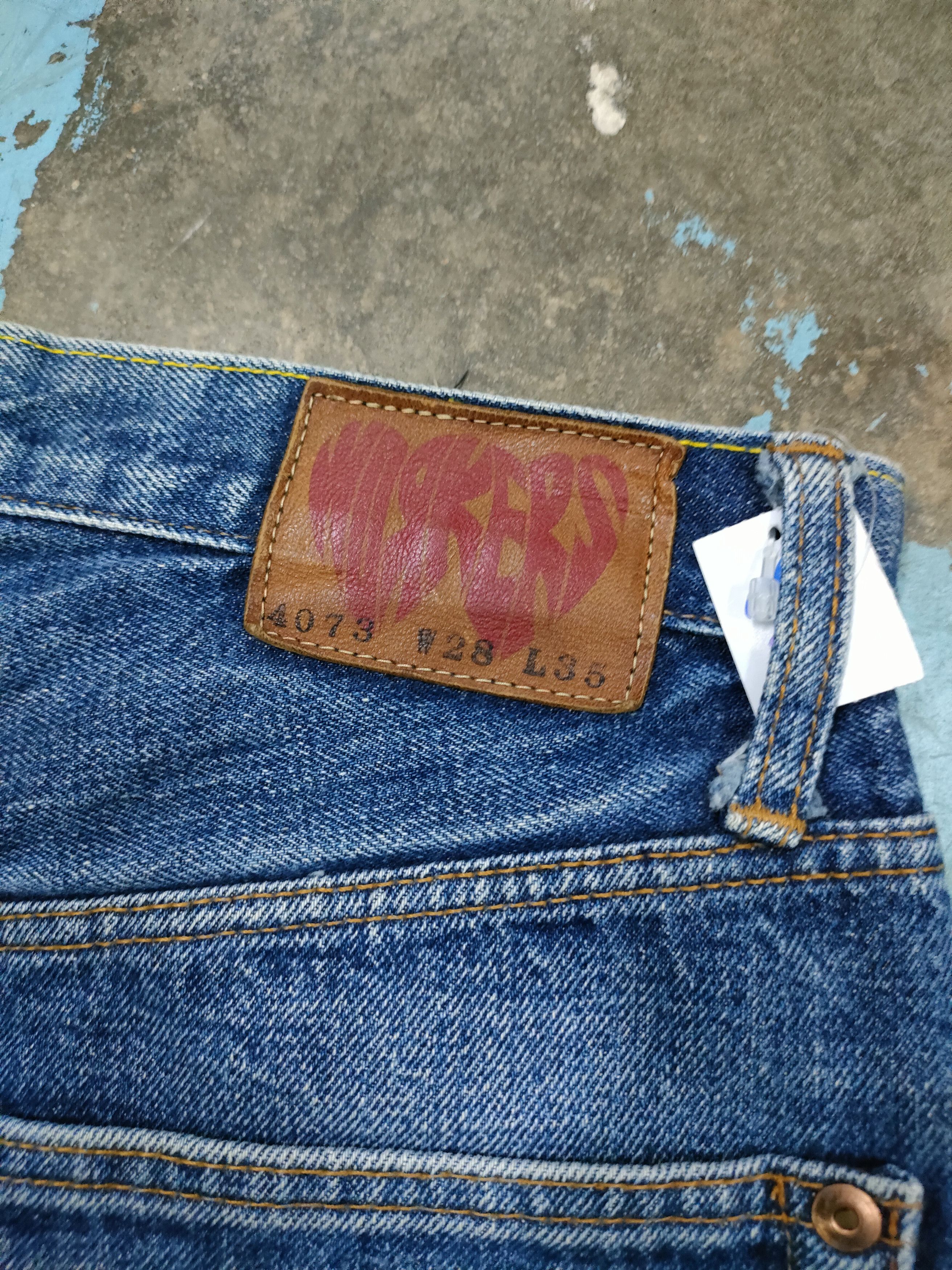 Japanese Brand Worker Japan Selvedge Jeans Size US 28 / EU 44 - 3 Thumbnail