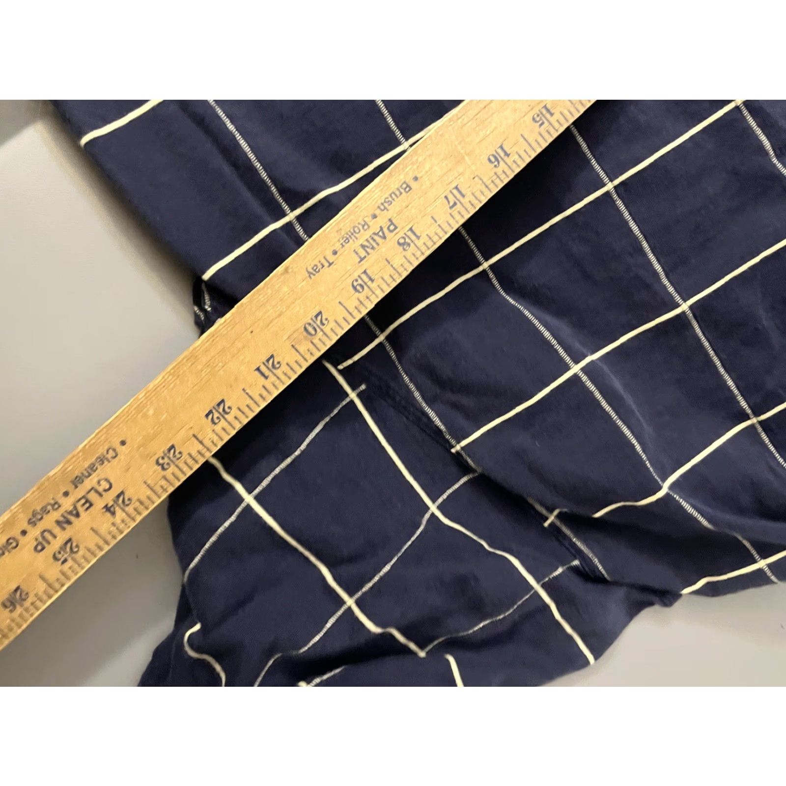 Brooks Brothers VINTAGE Brooks Brothers Country Club Polo Shirt Mens L Plaid Navy Short Sleeve Size US L / EU 52-54 / 3 - 5 Thumbnail